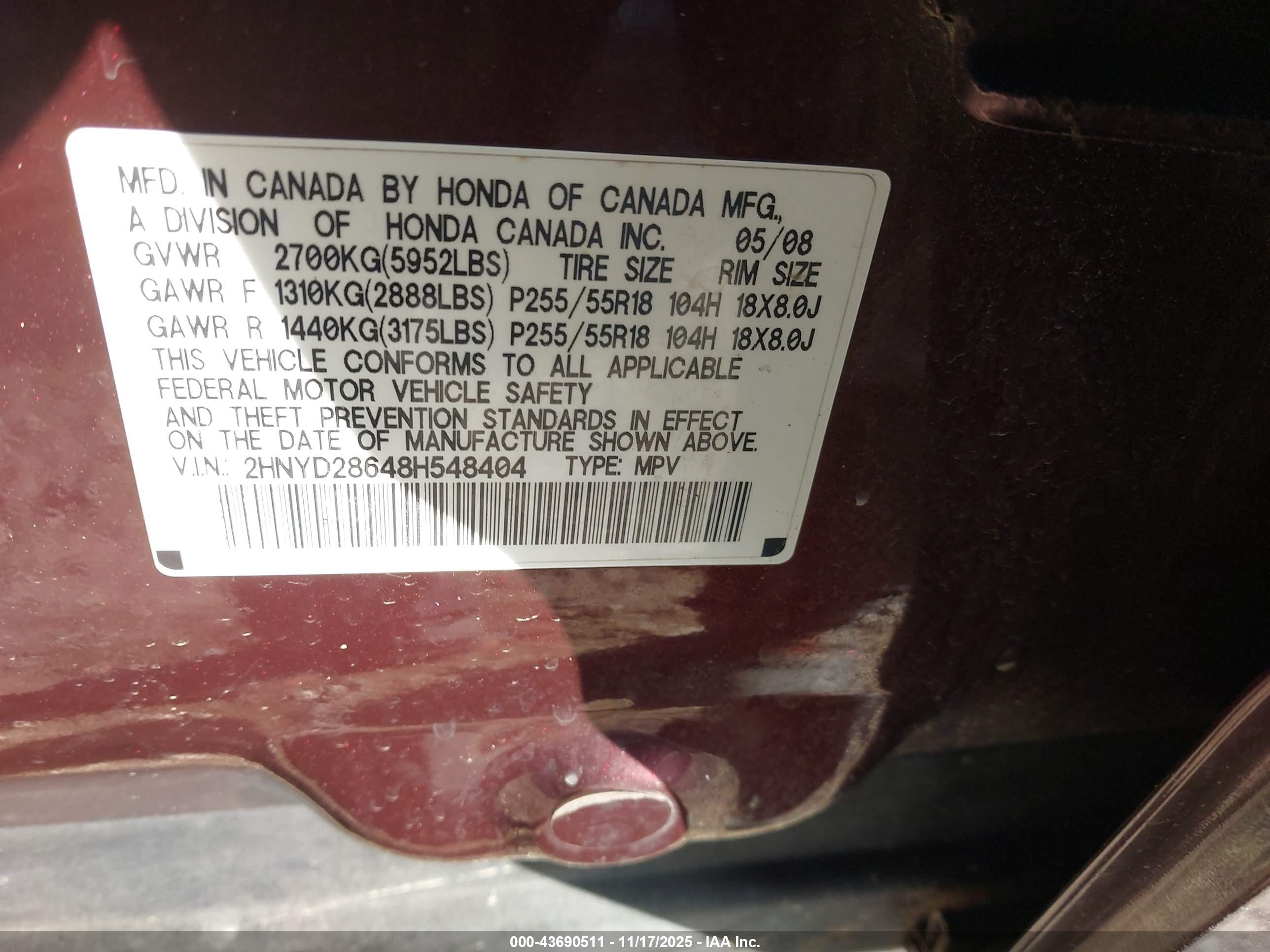 ACURA MDX image 9