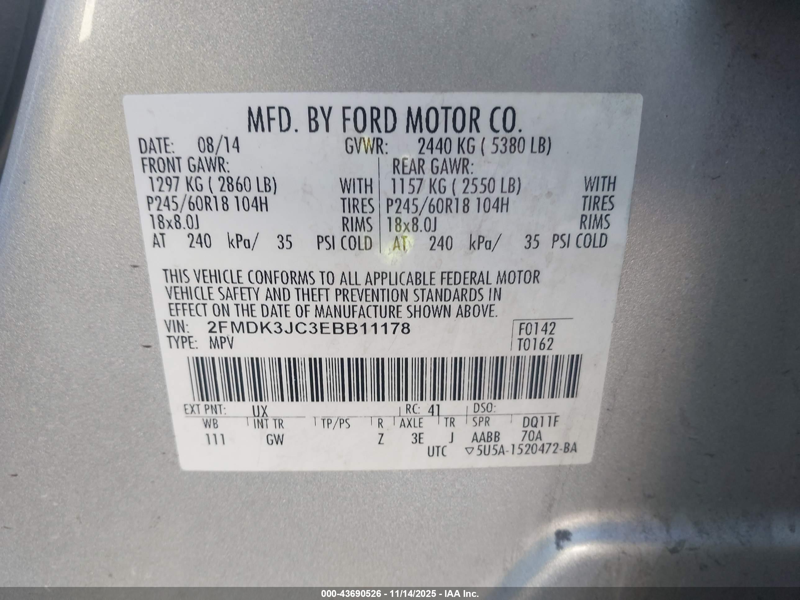 FORD EDGE image 9