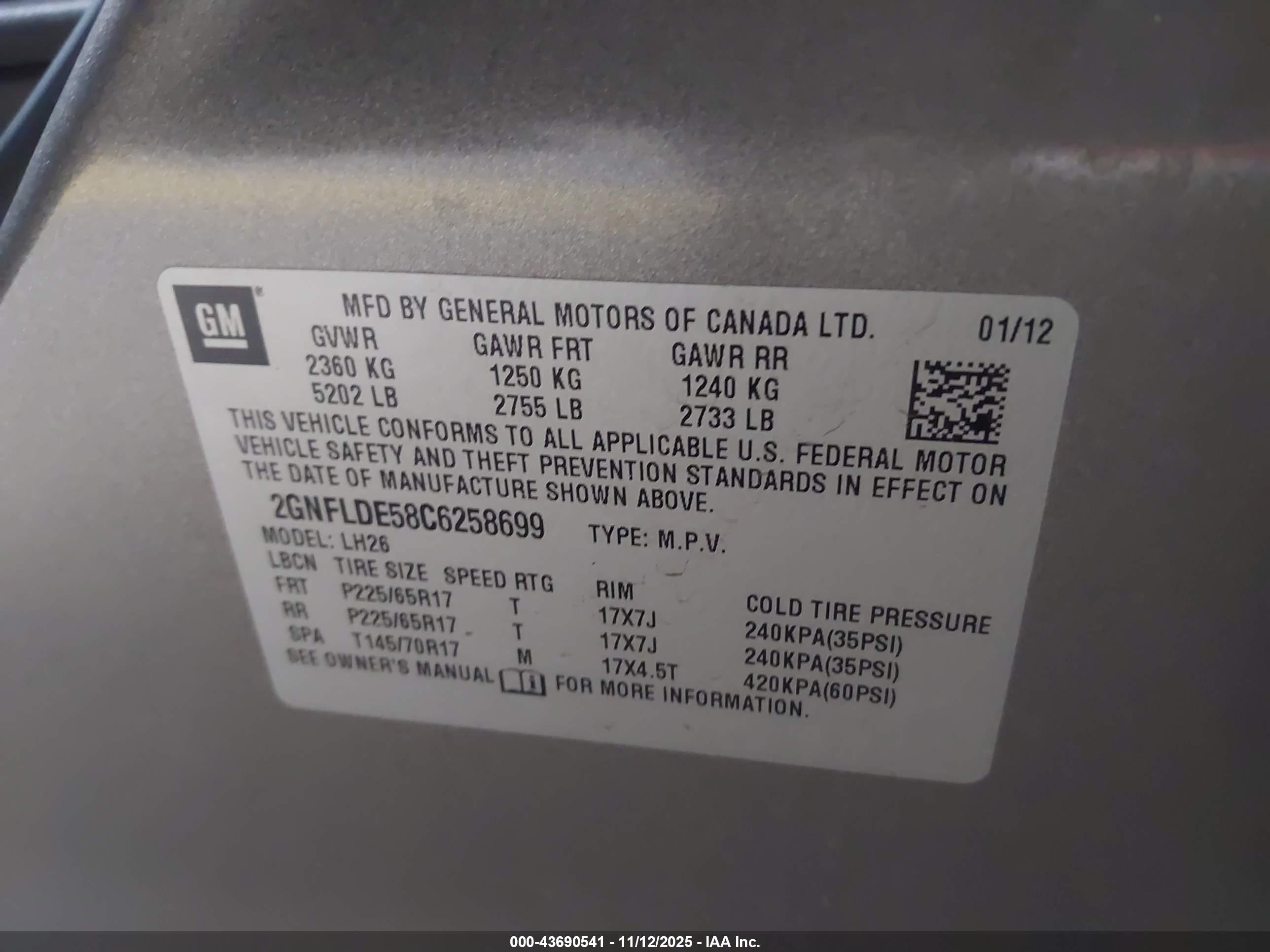 CHEVROLET EQUINOX image 9