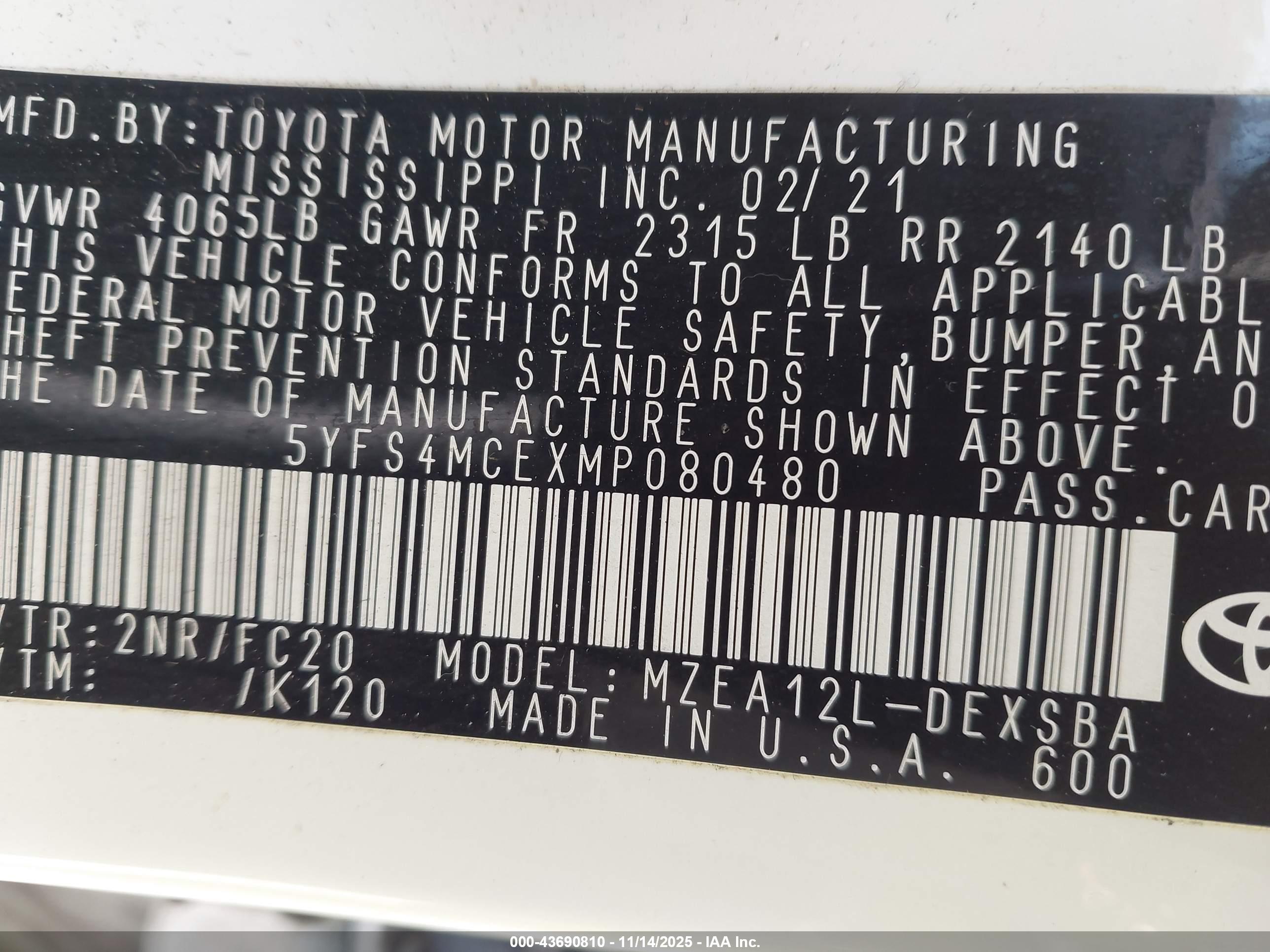 TOYOTA COROLLA image 9