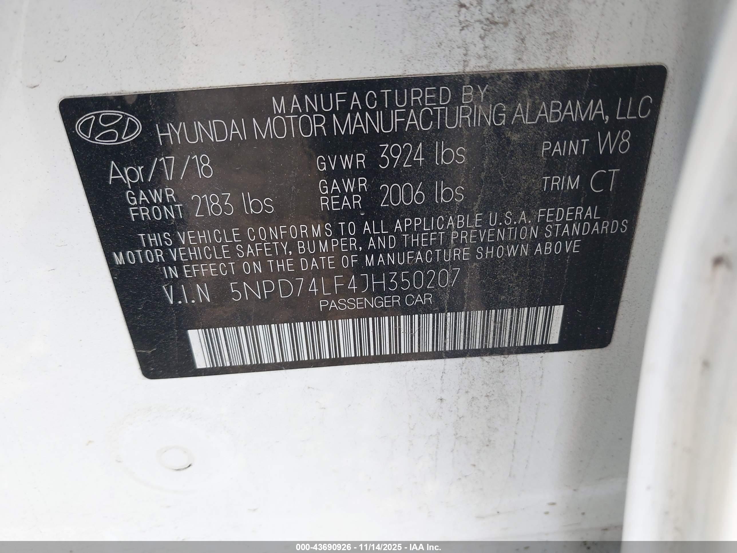 HYUNDAI ELANTRA image 9