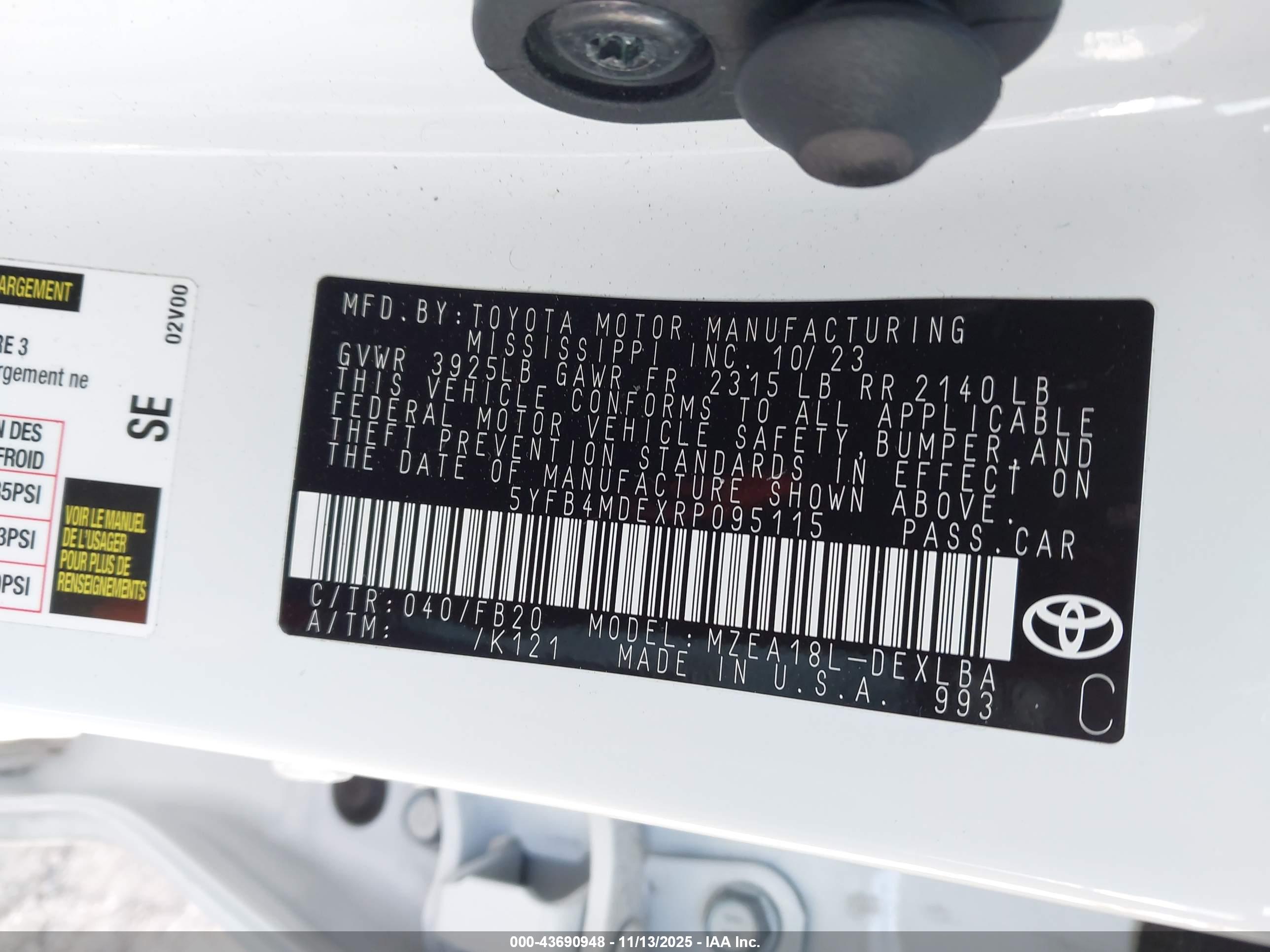 TOYOTA COROLLA image 9