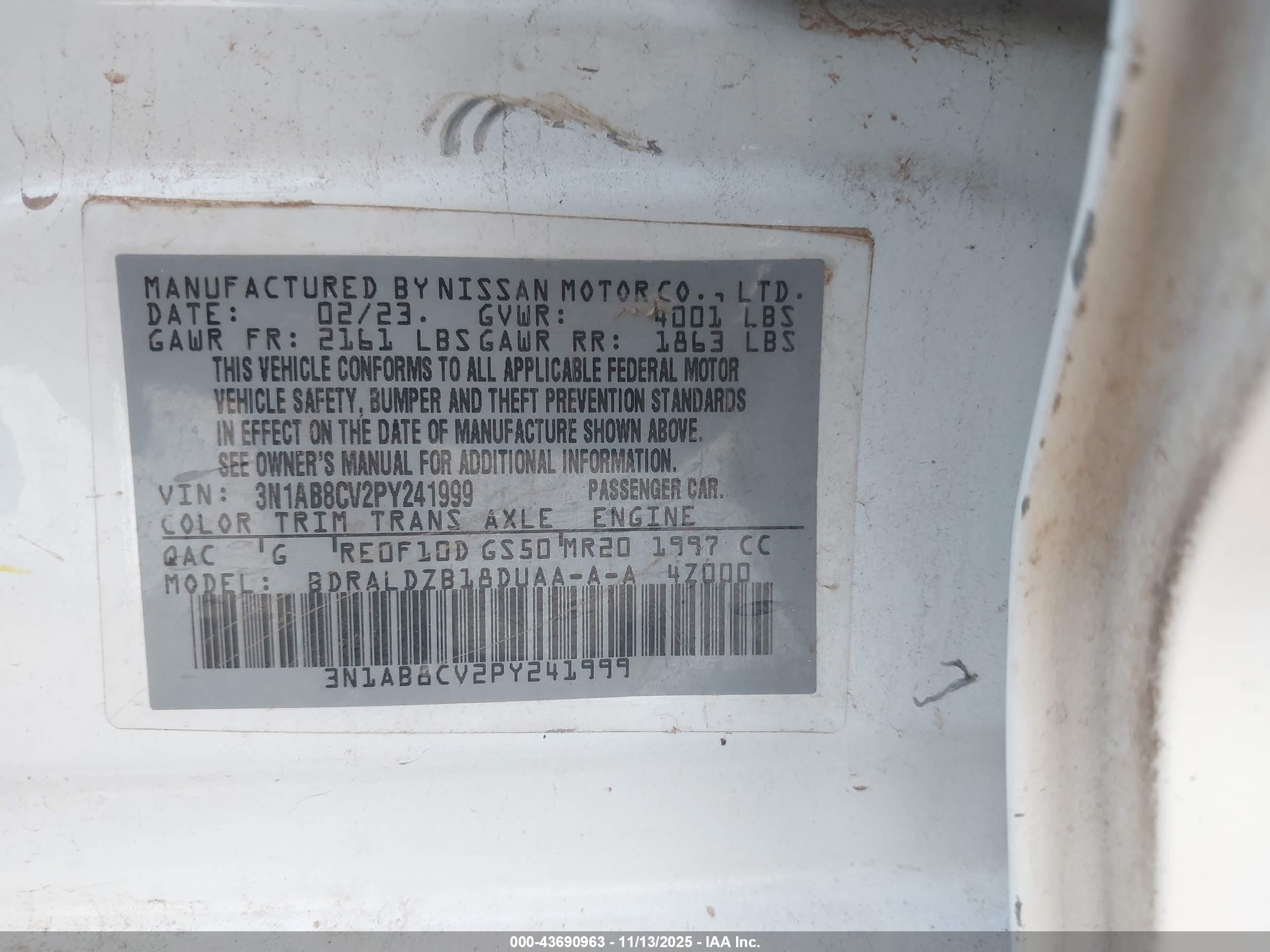 NISSAN SENTRA image 9