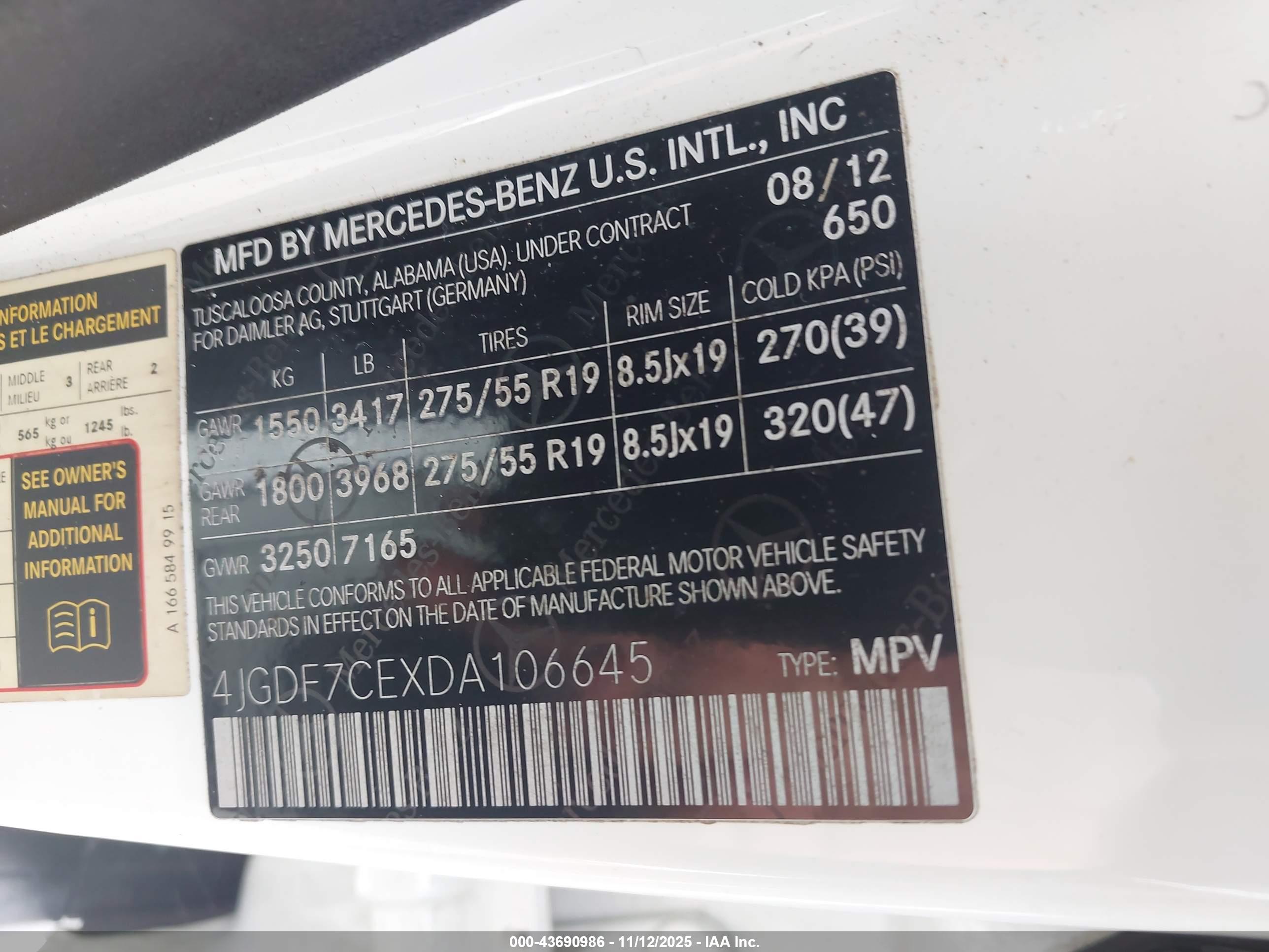 MERCEDES-BENZ GL image 9