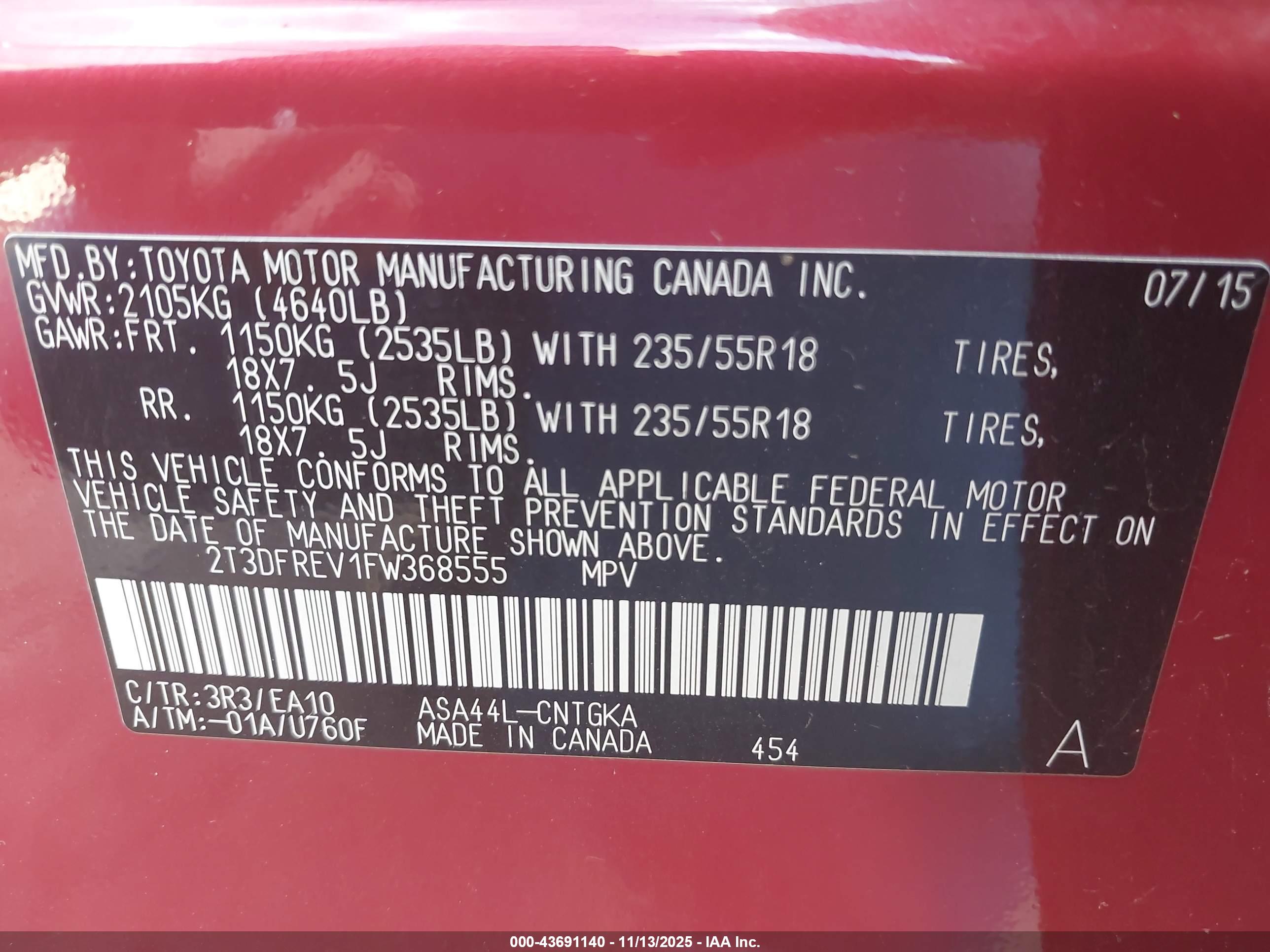 TOYOTA RAV4 image 9