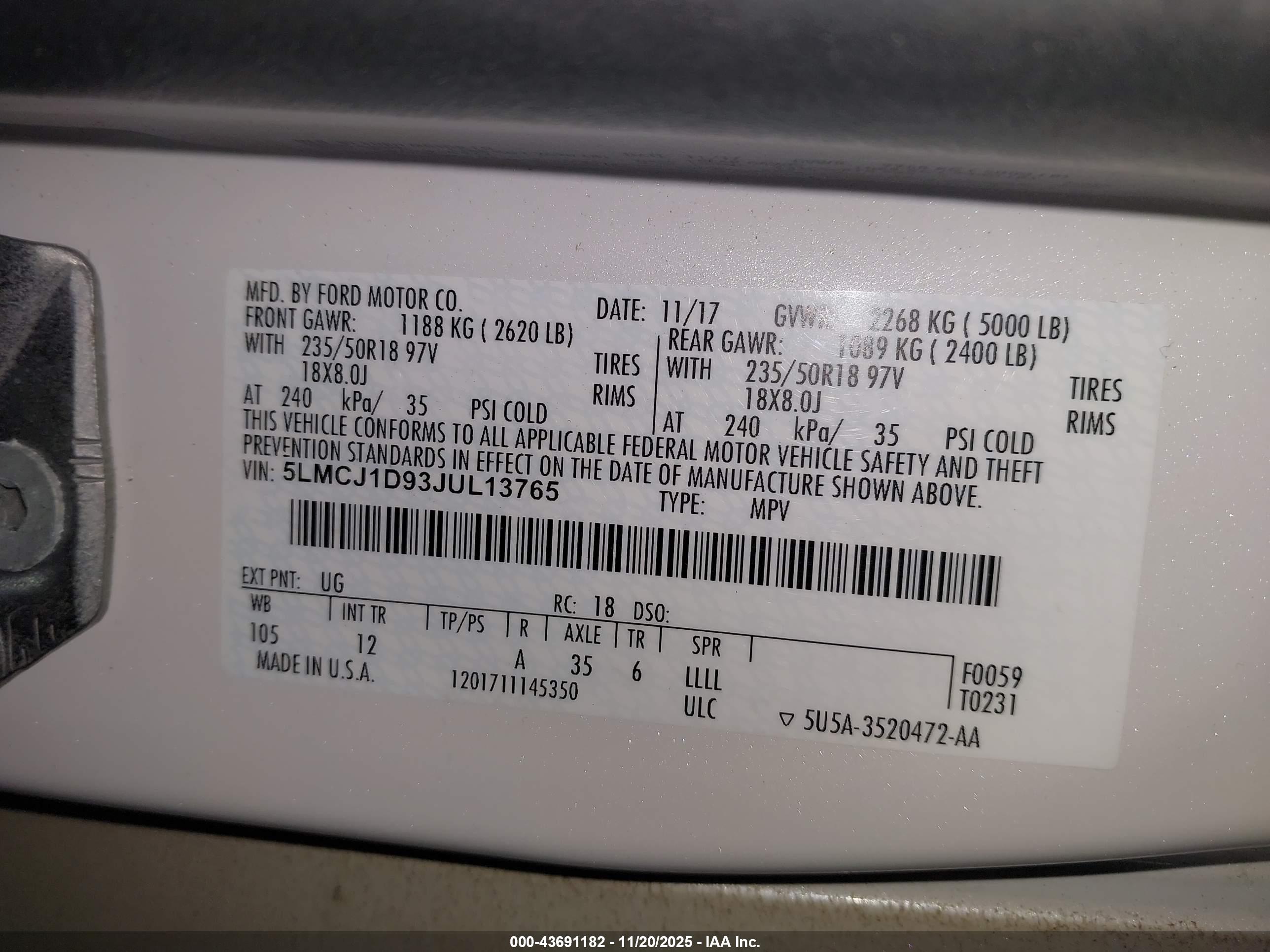 LINCOLN MKC image 9