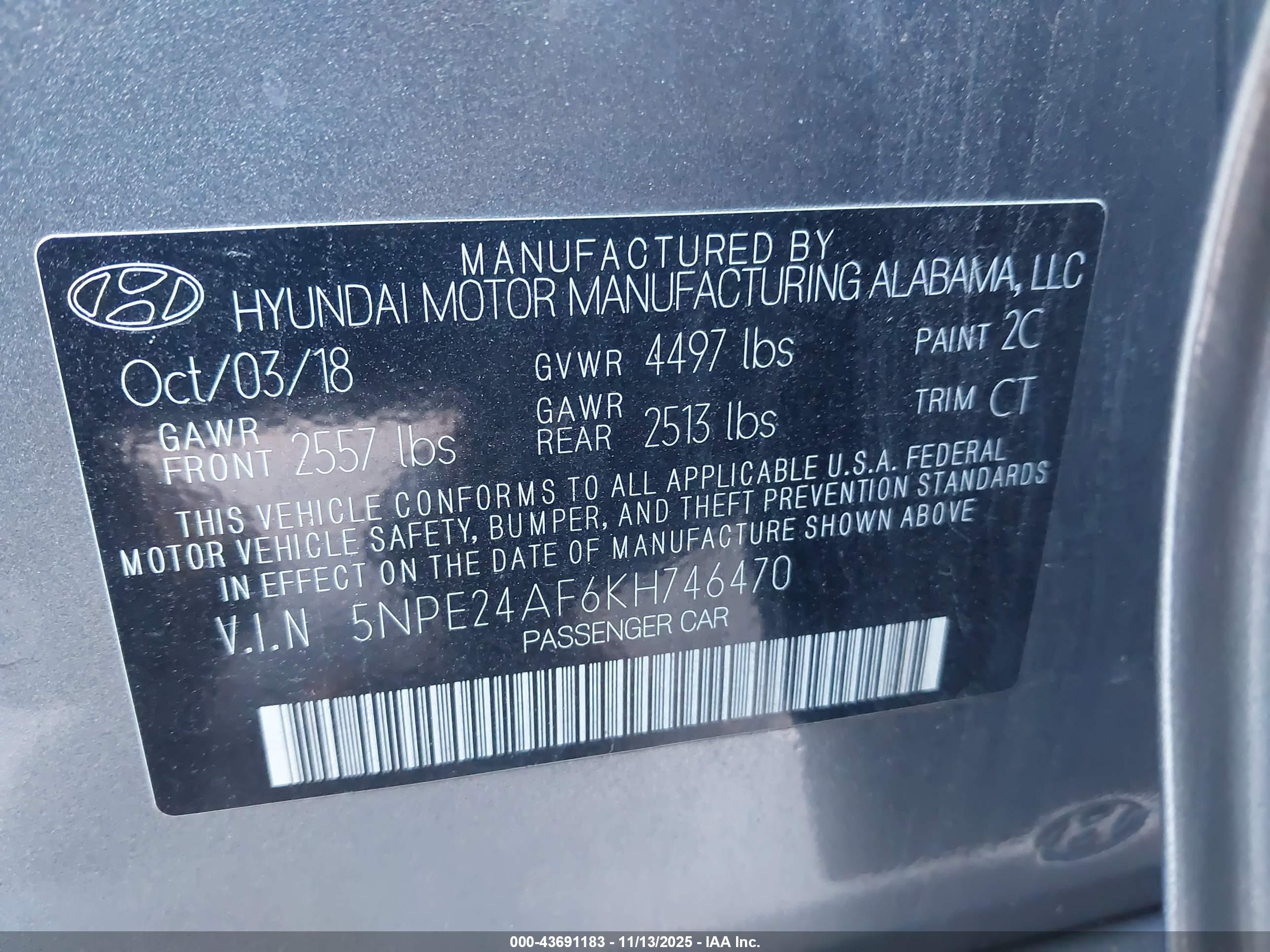 HYUNDAI SONATA image 9