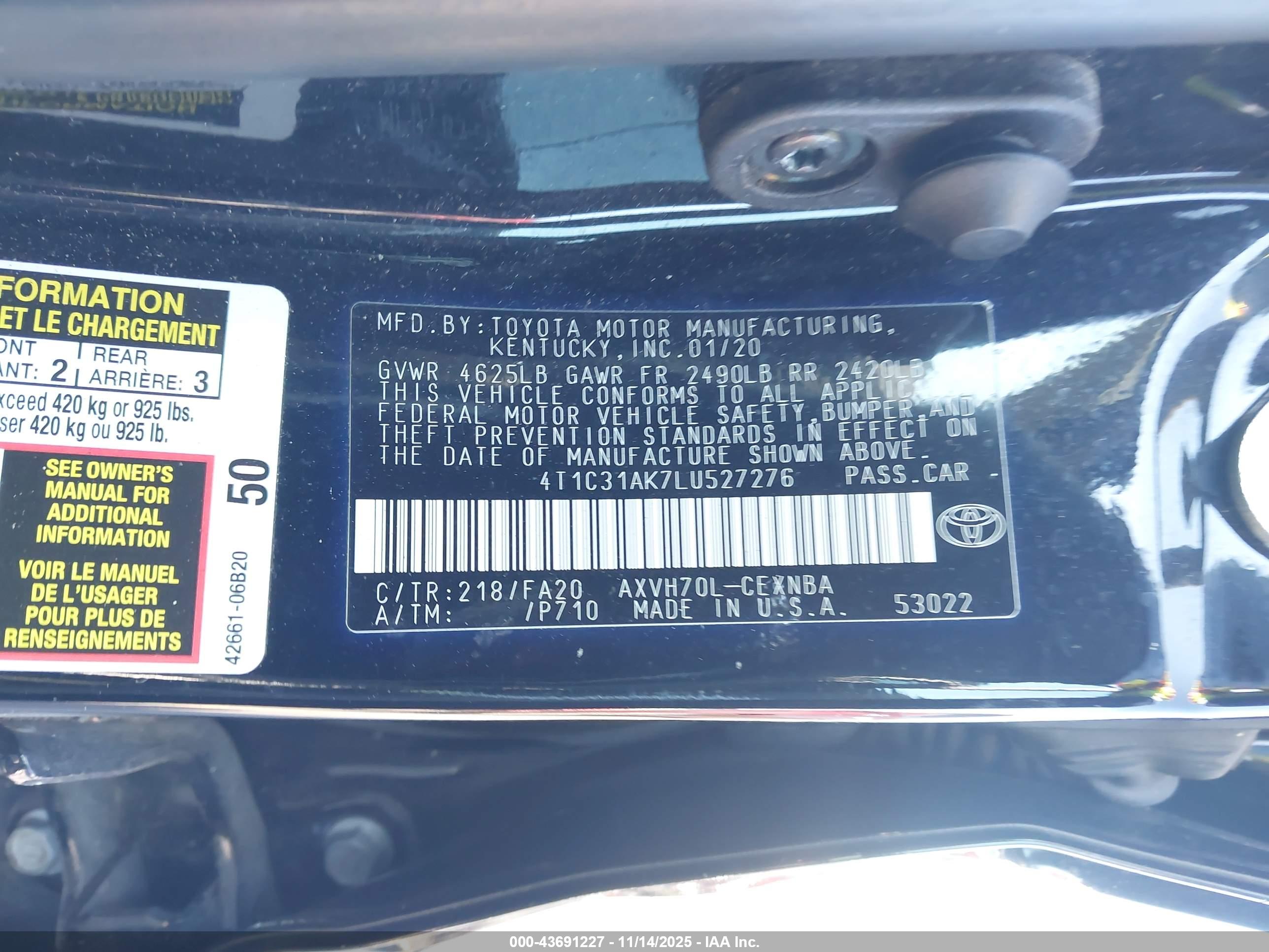 TOYOTA CAMRY image 9