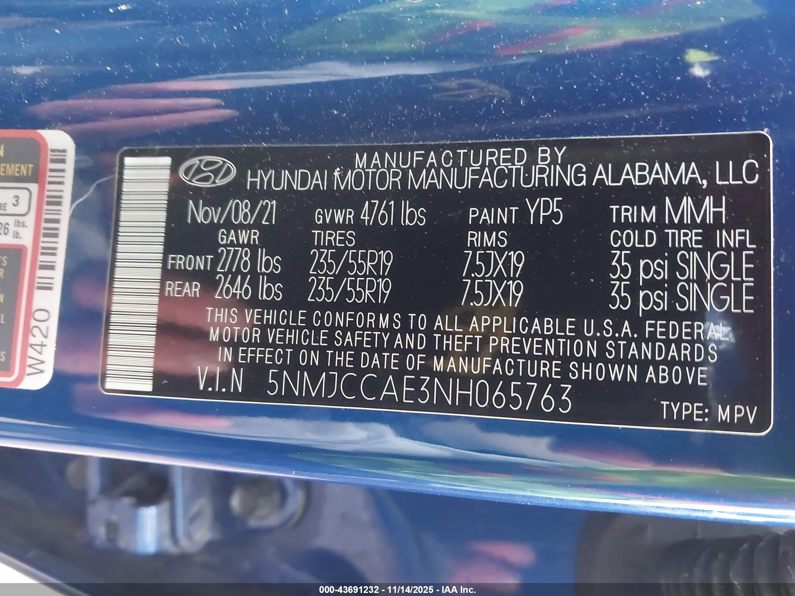 HYUNDAI TUCSON image 9