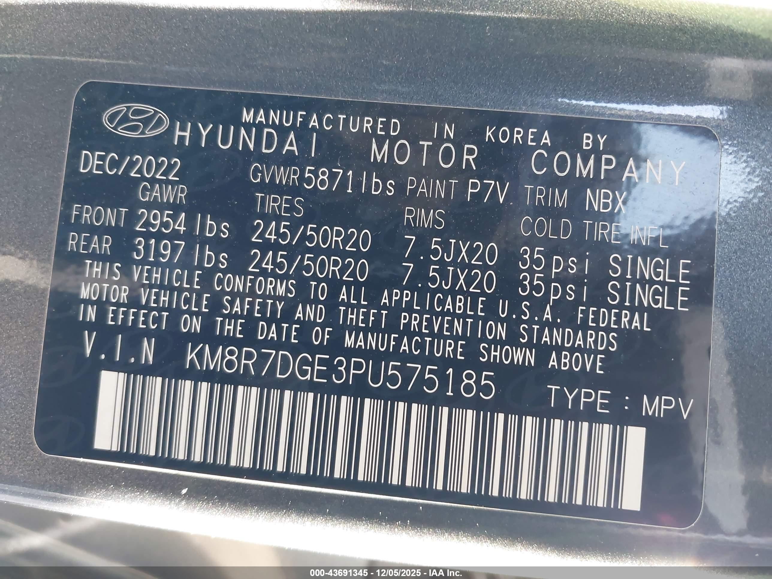 HYUNDAI PALISADE image 9