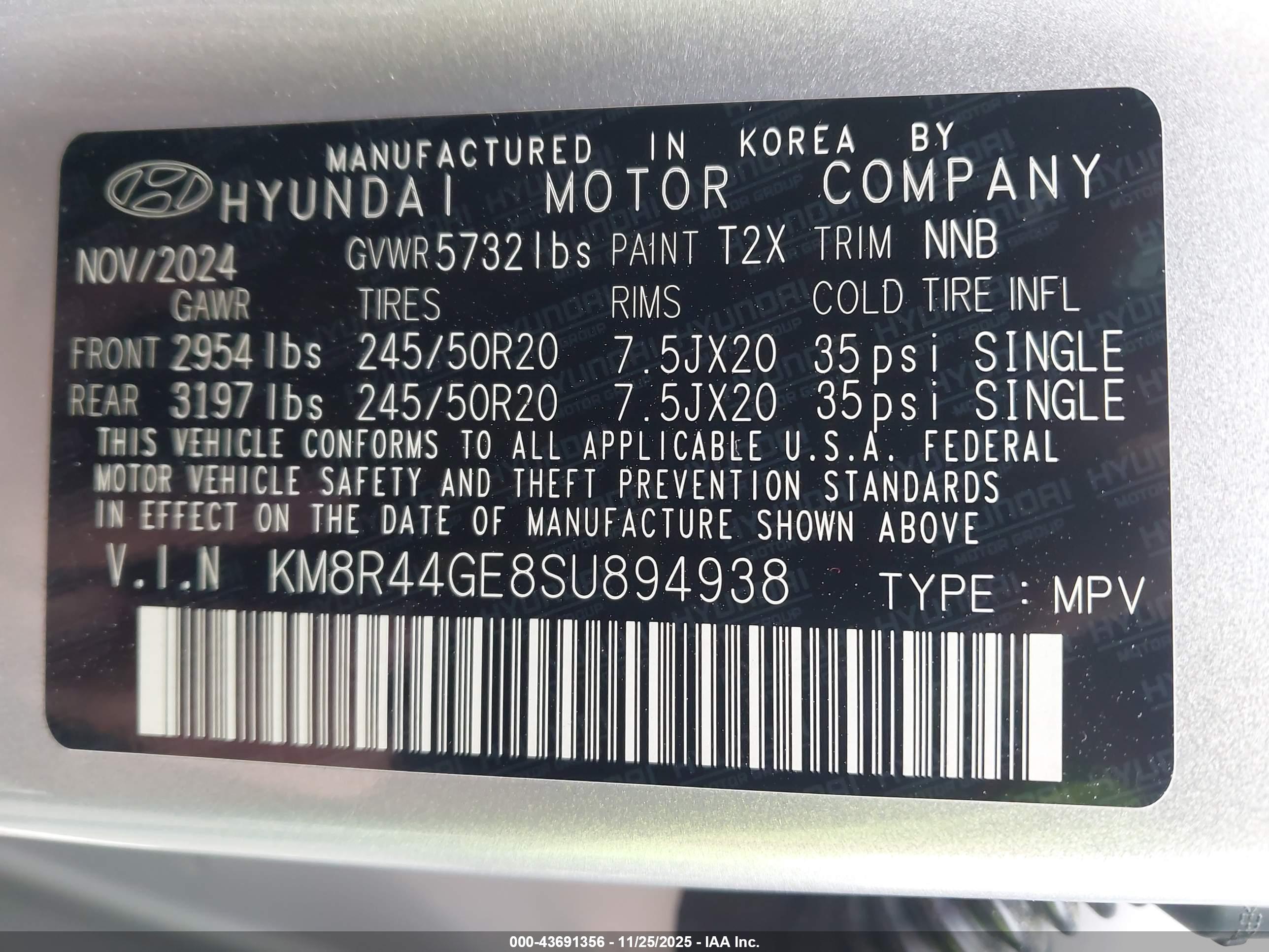 HYUNDAI PALISADE image 9