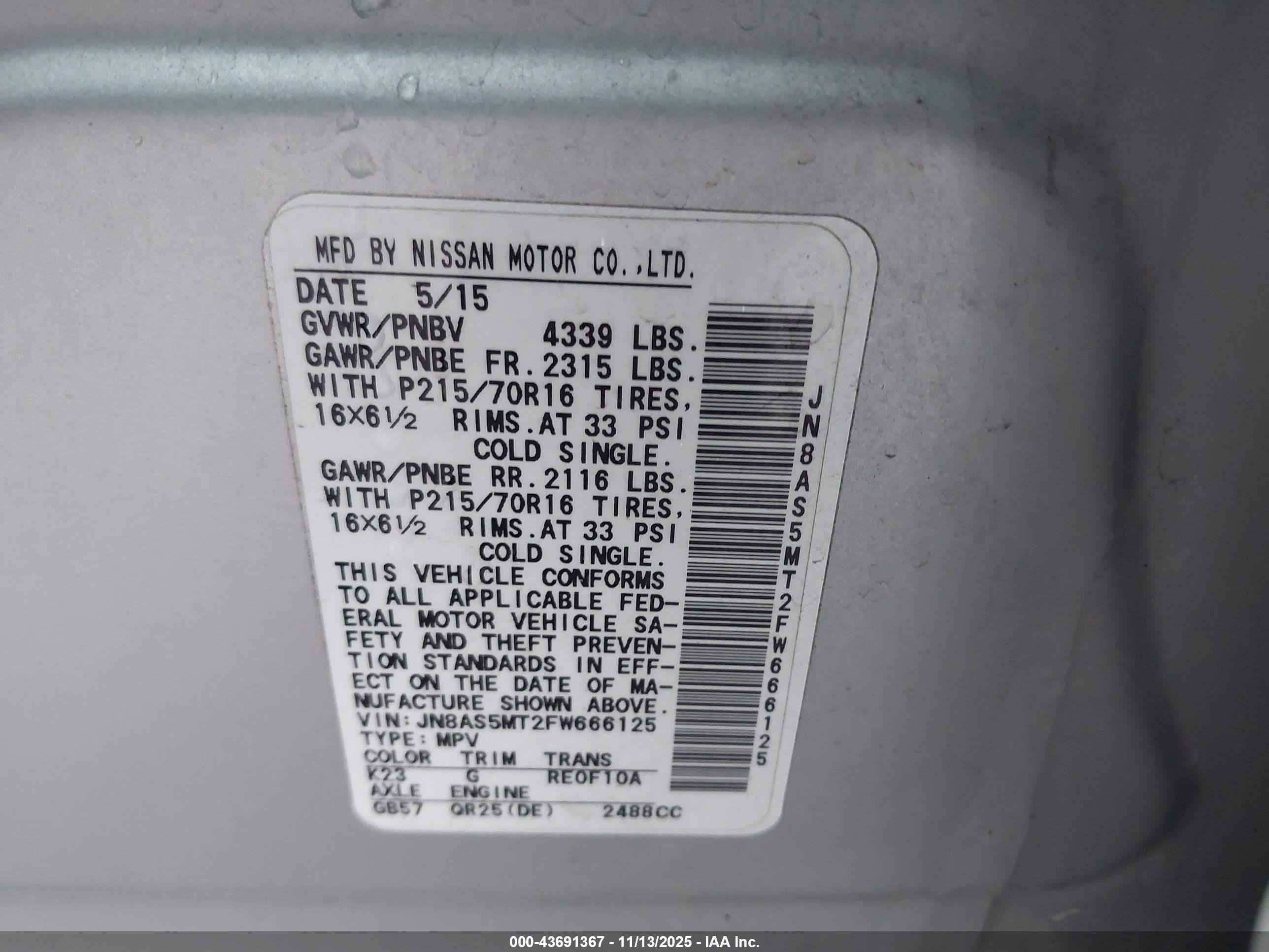 NISSAN ROGUE image 9