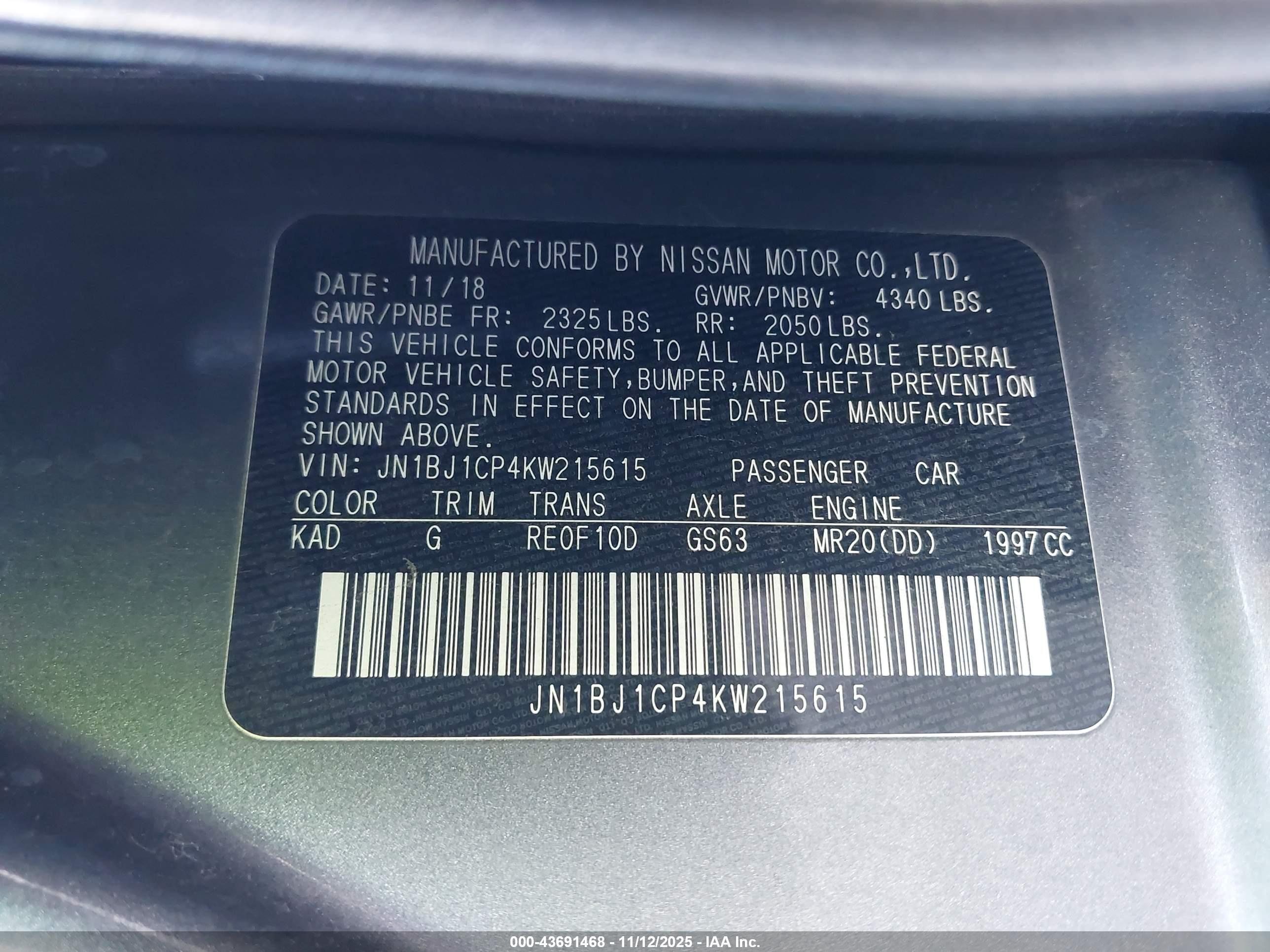 NISSAN ROGUE image 9