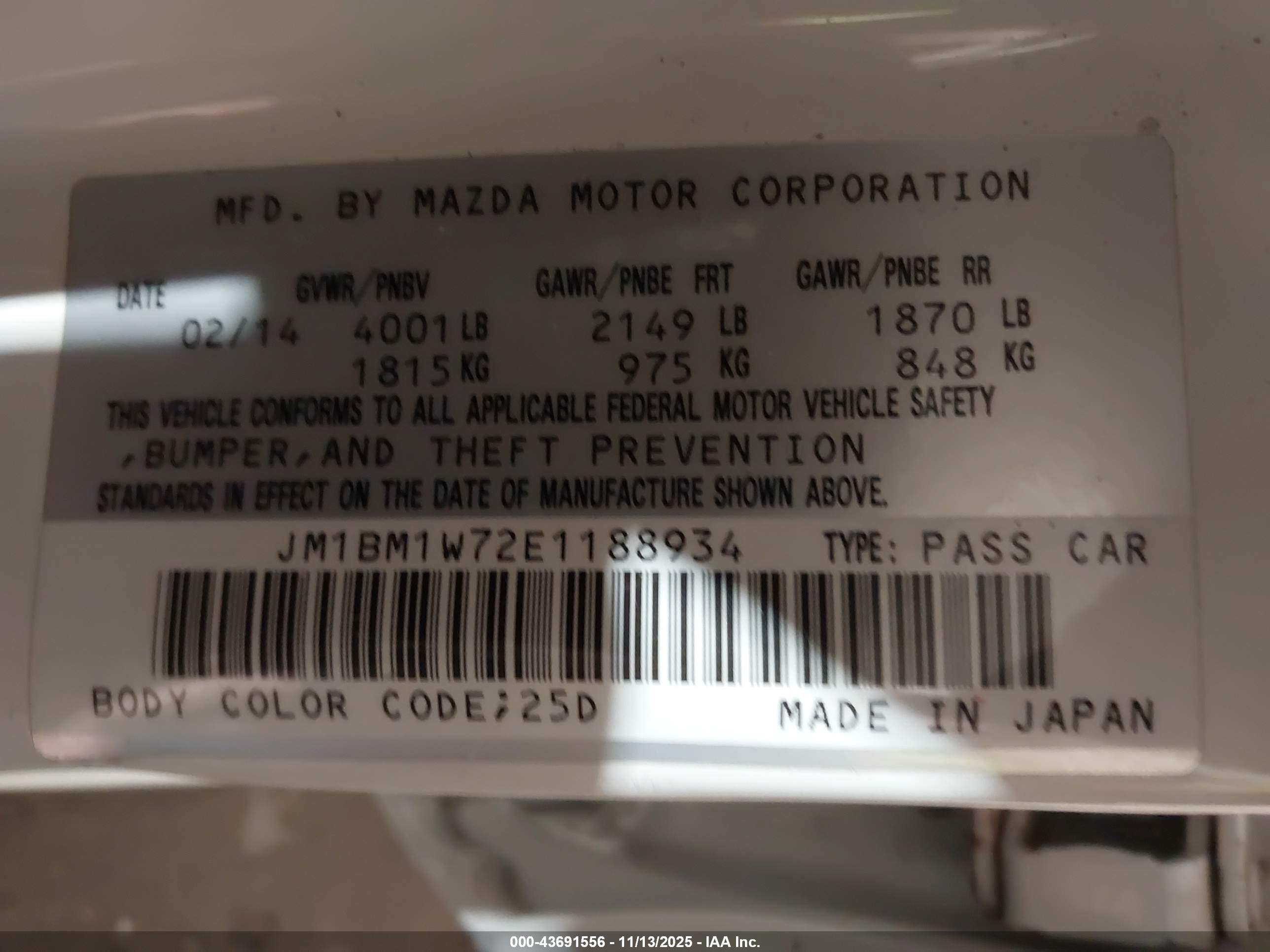 MAZDA MAZDA3 image 9