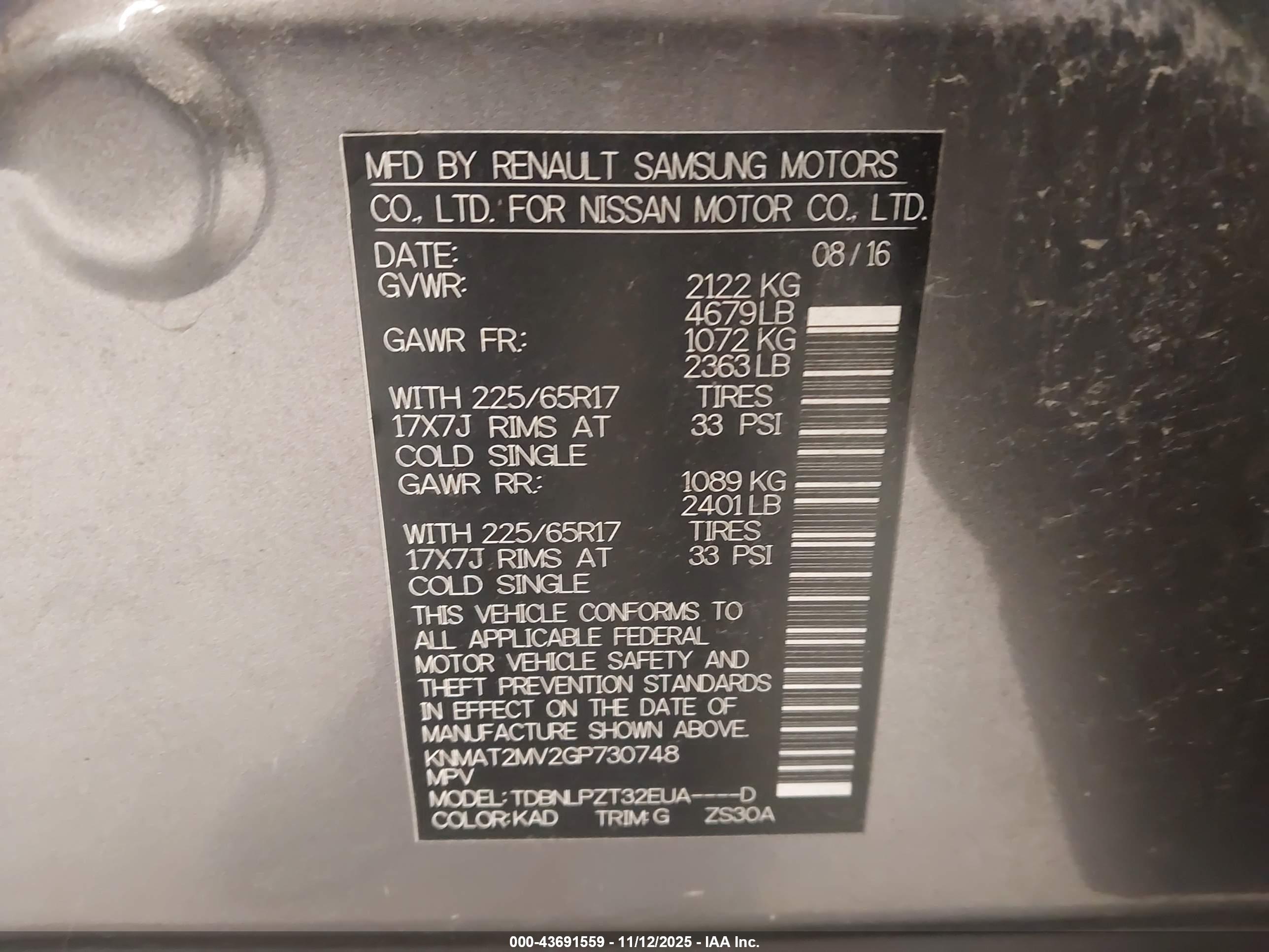 NISSAN ROGUE image 9