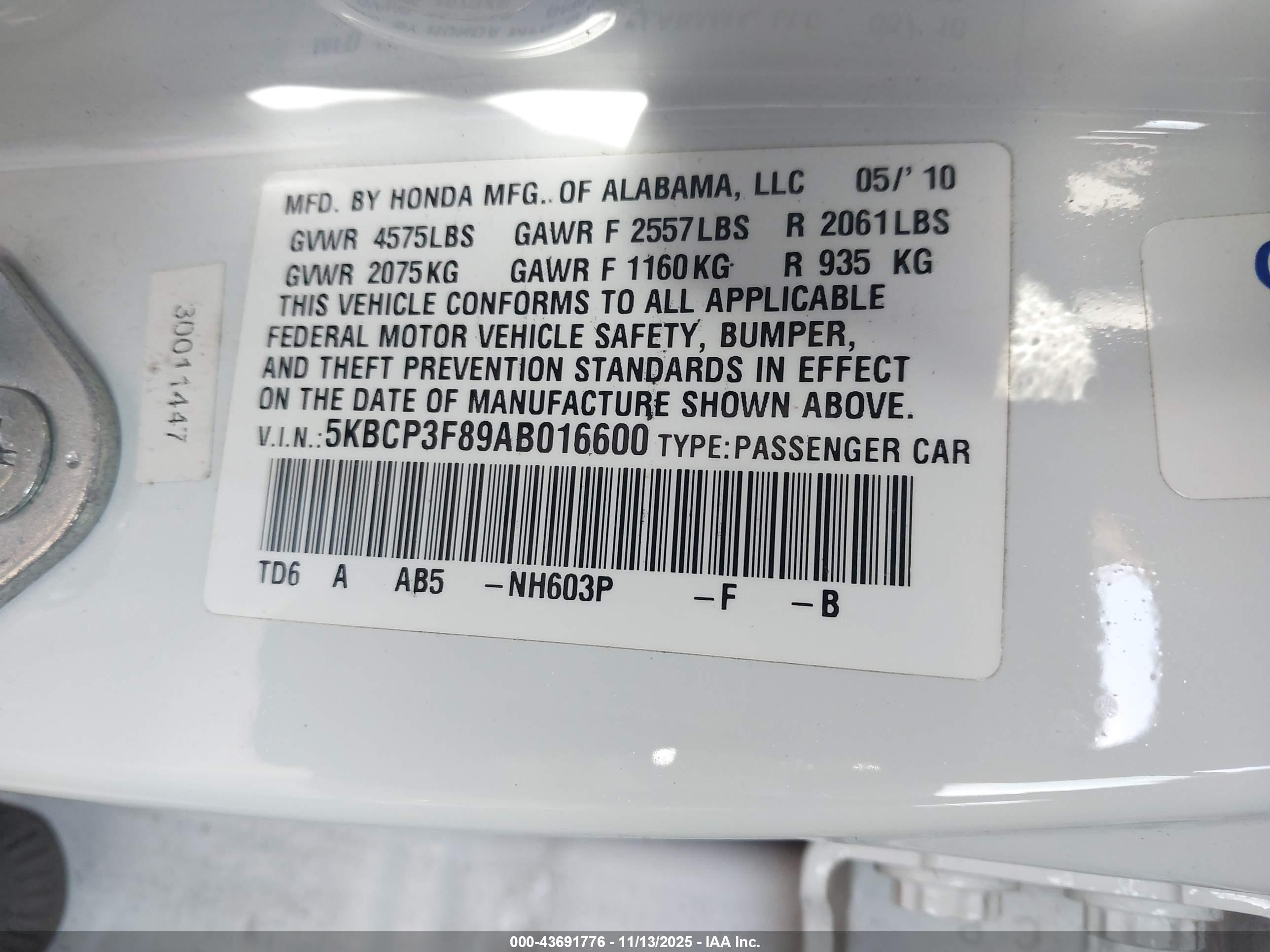 HONDA ACCORD image 9