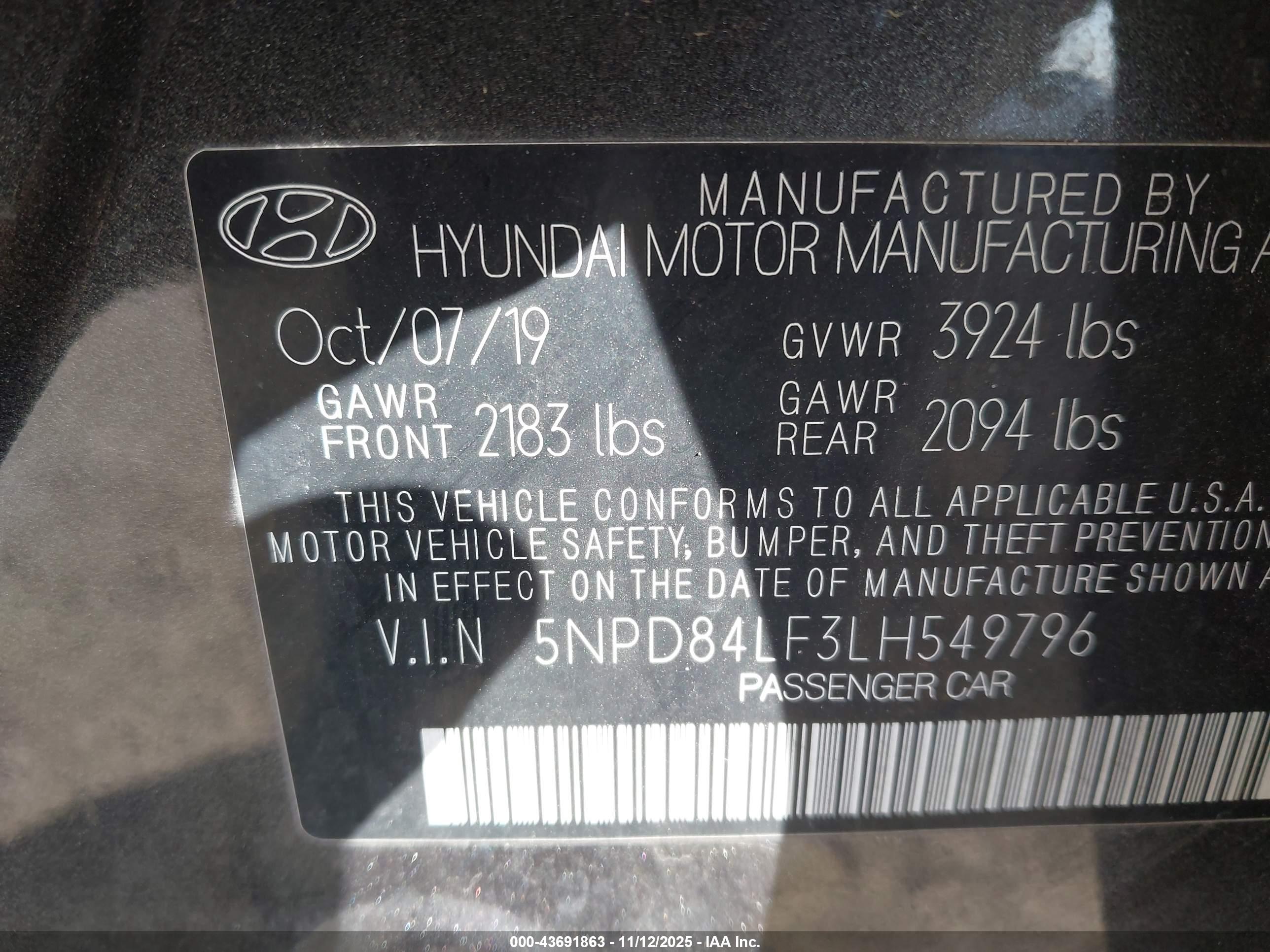 HYUNDAI ELANTRA image 9