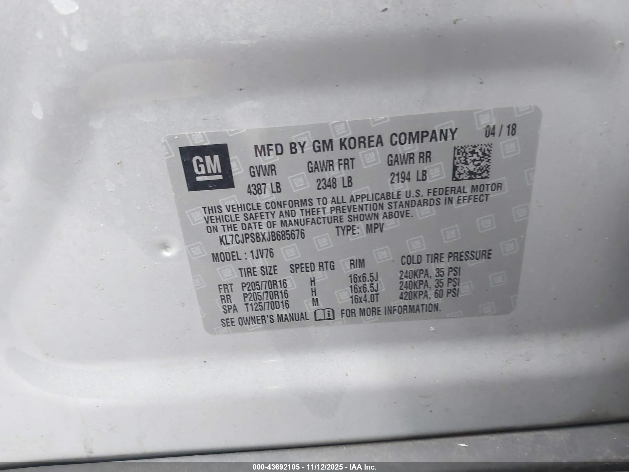 CHEVROLET TRAX image 9