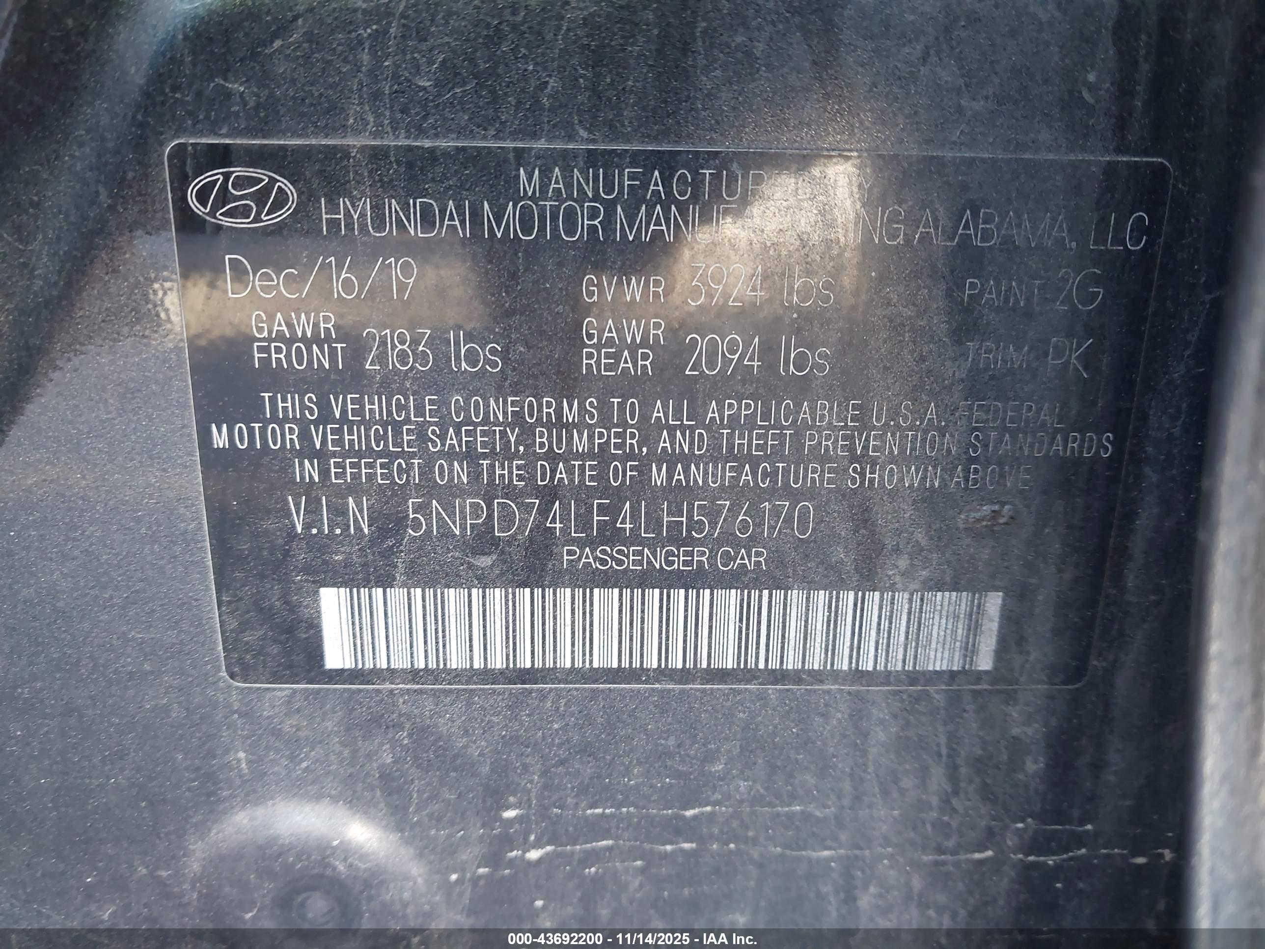 HYUNDAI ELANTRA image 9