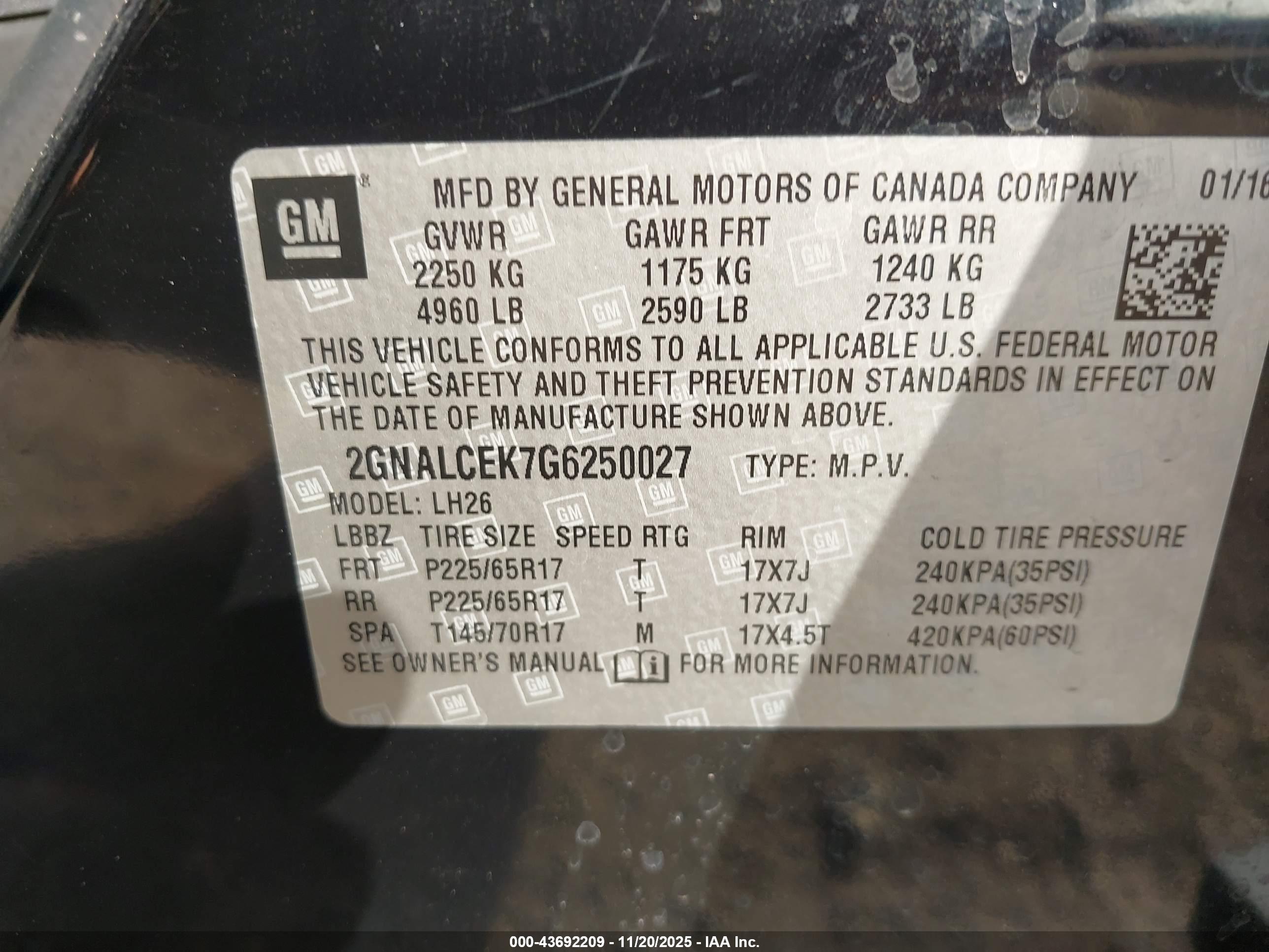 CHEVROLET EQUINOX image 9