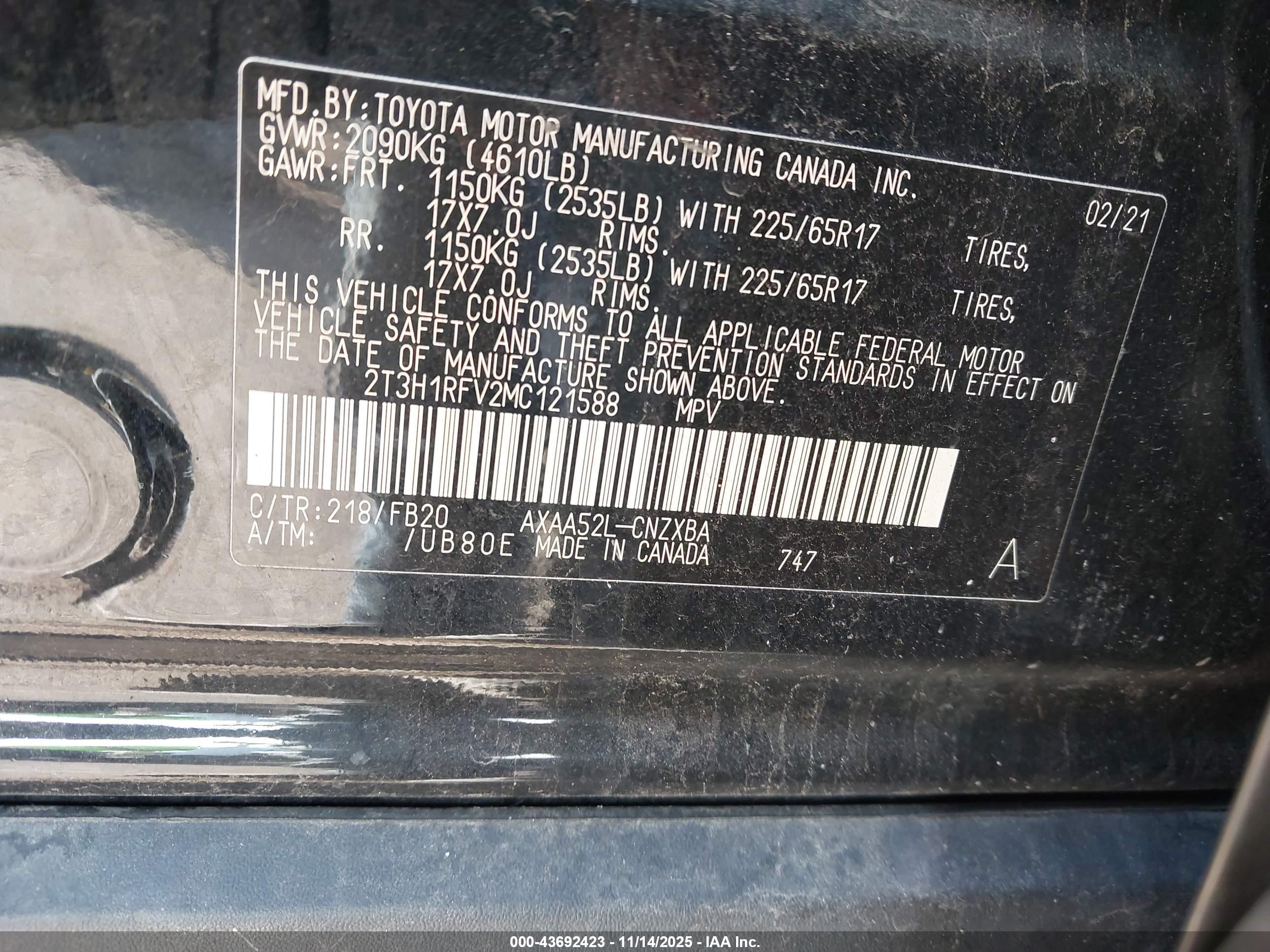 TOYOTA RAV4 image 9