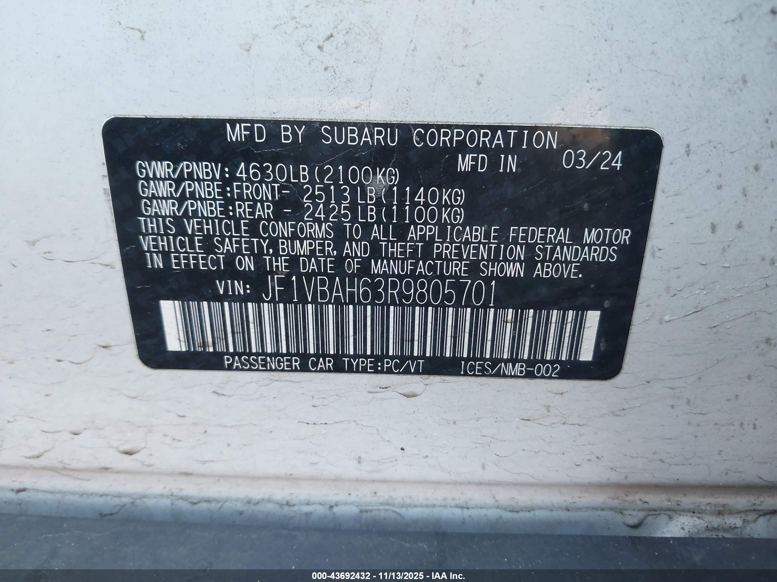 SUBARU WRX image 9