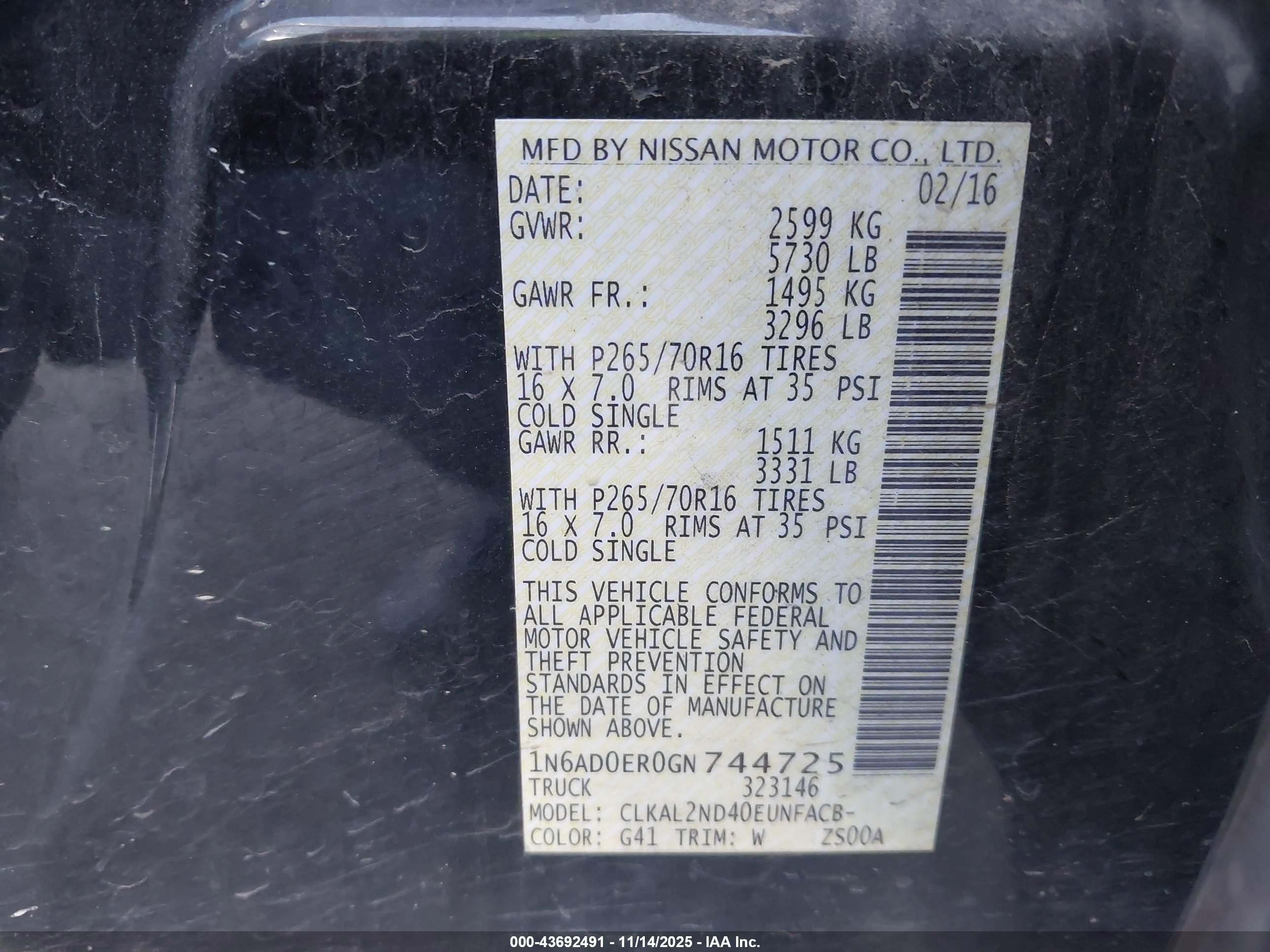 NISSAN FRONTIER image 9