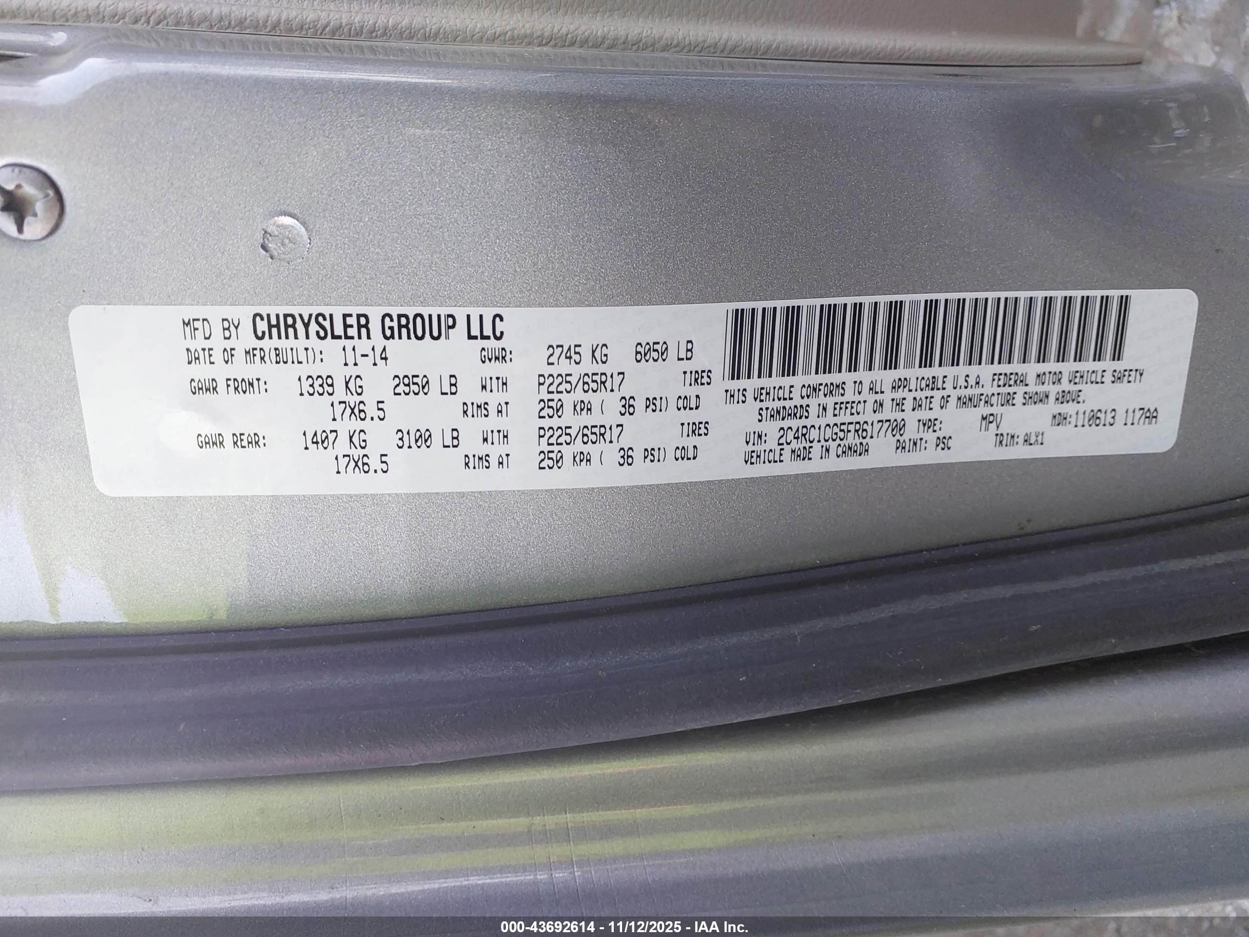 CHRYSLER TOWN image 9