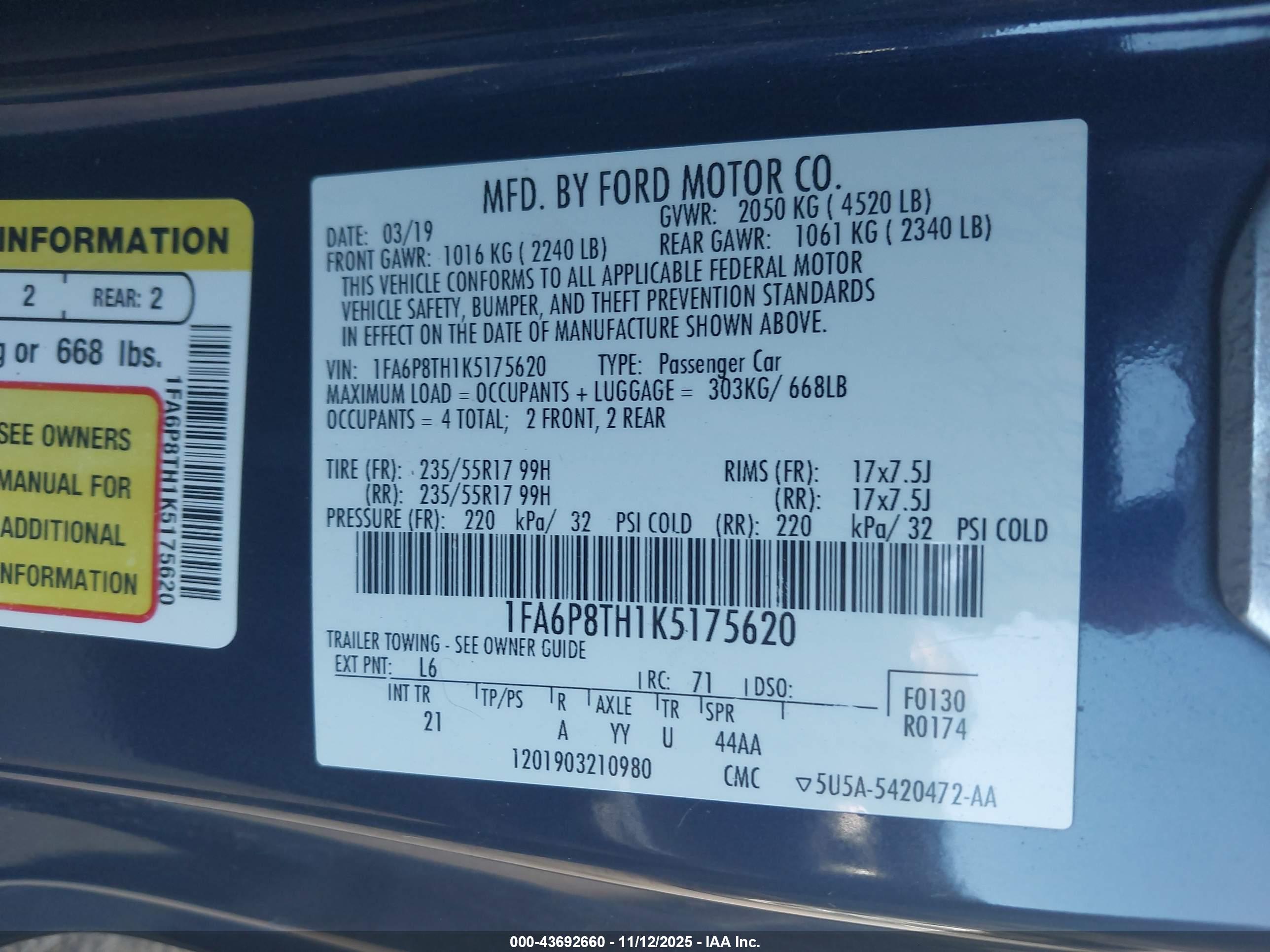FORD MUSTANG image 9