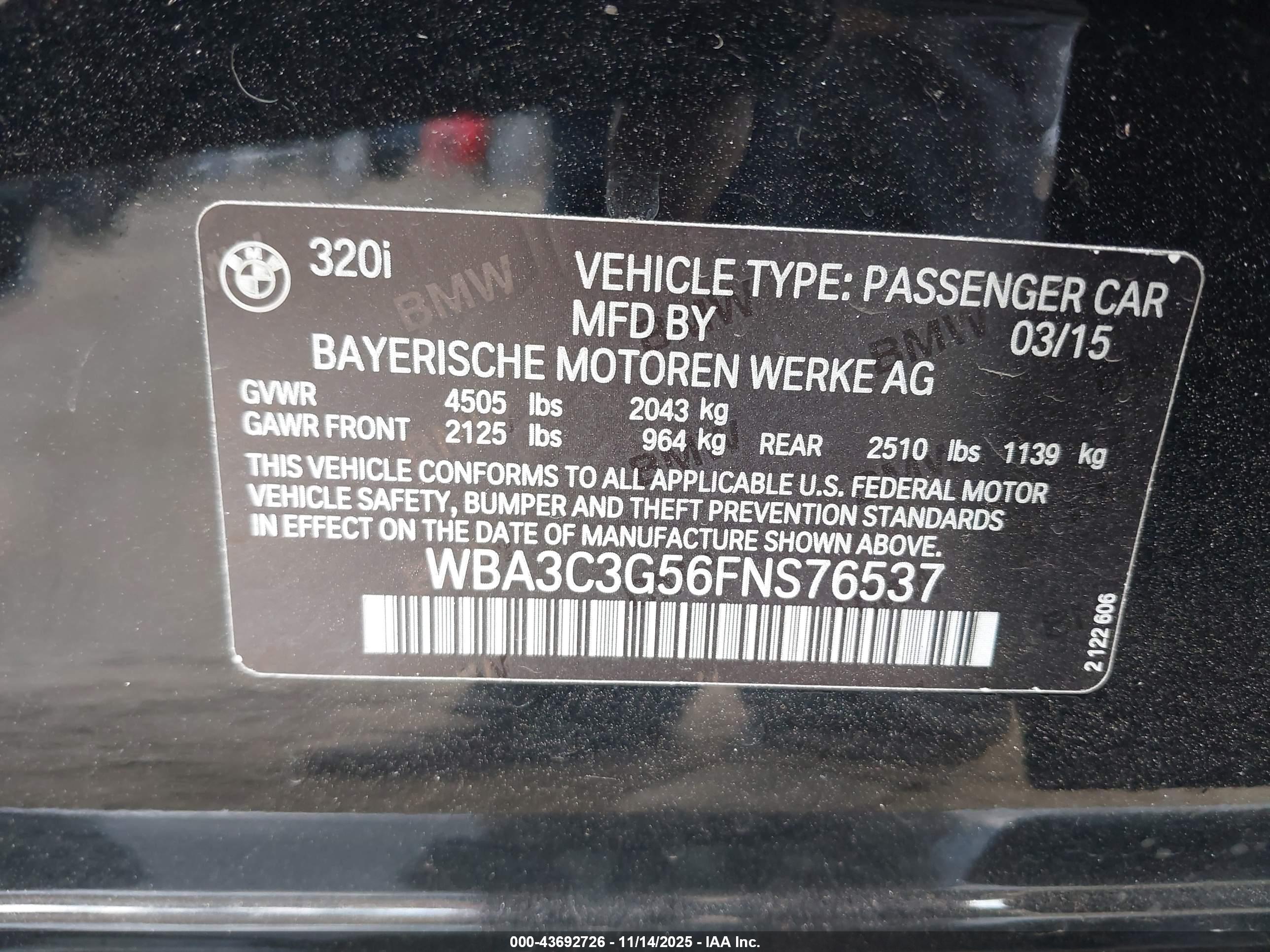 BMW 320I image 9