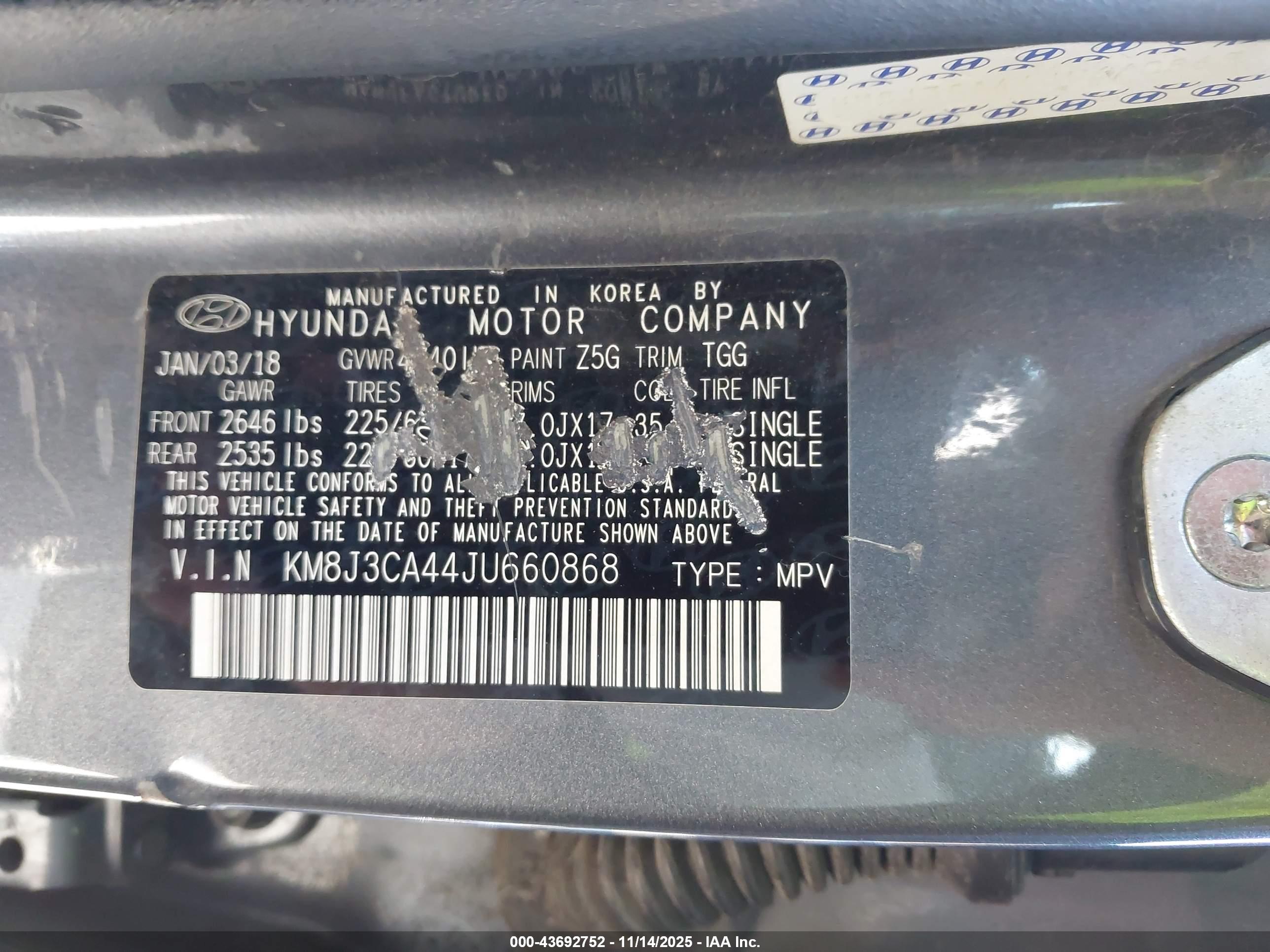 HYUNDAI TUCSON image 9