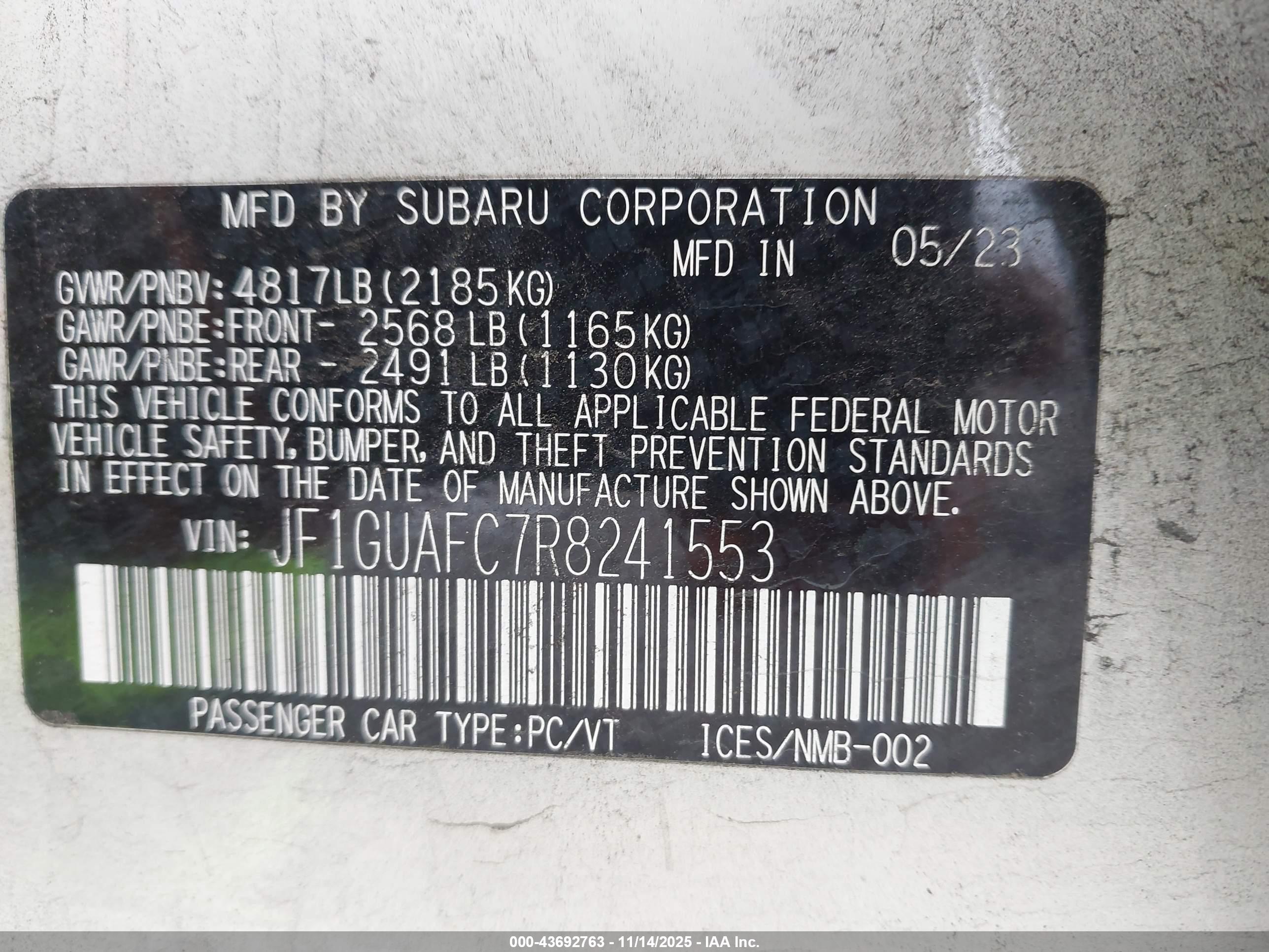 SUBARU IMPREZA image 9