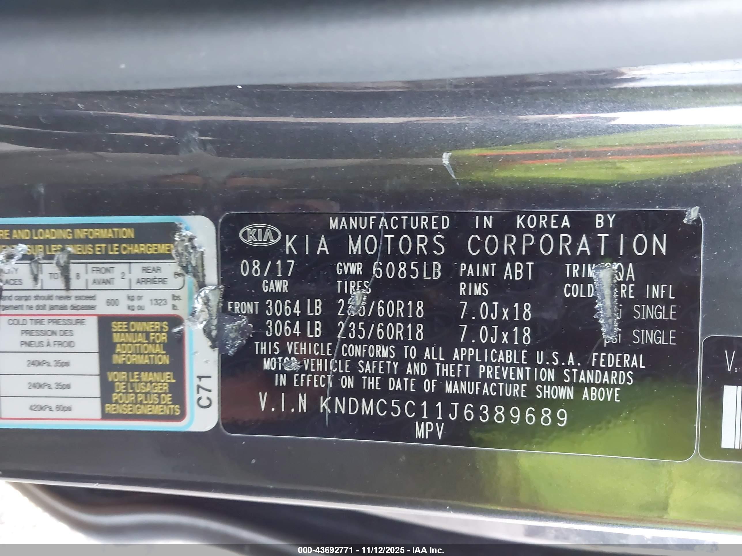 KIA SEDONA image 9