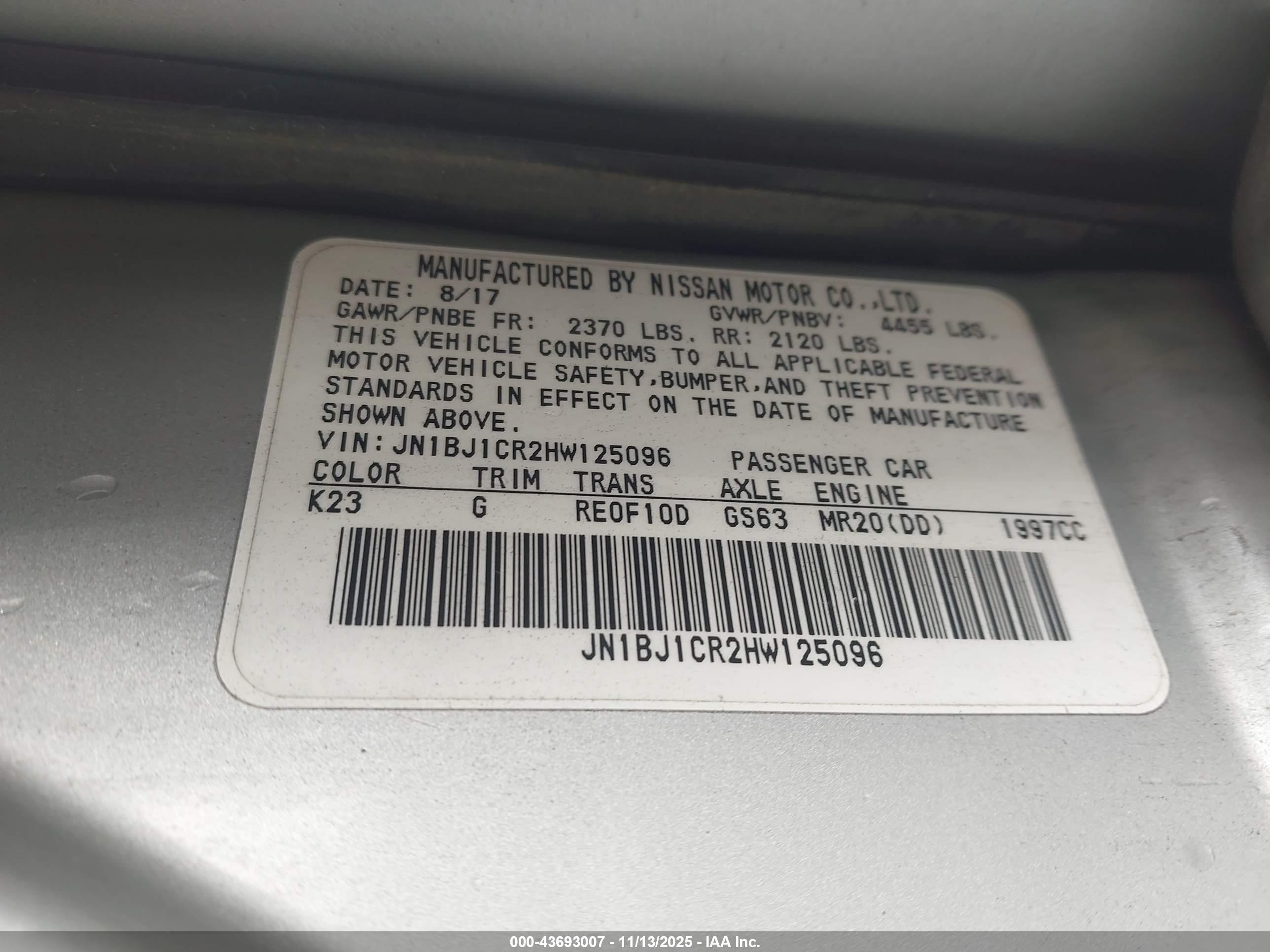 NISSAN ROGUE image 9