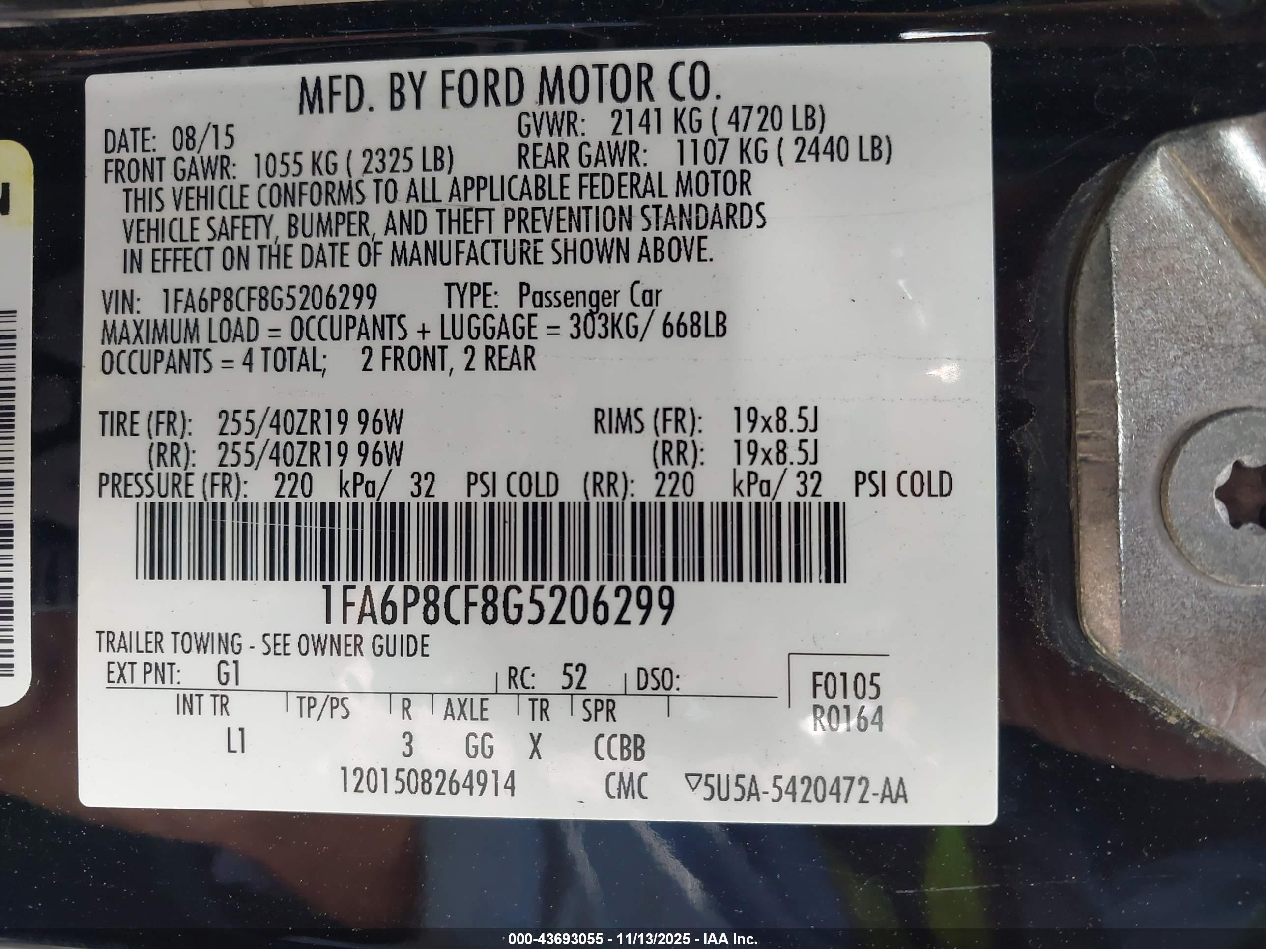 FORD MUSTANG image 9