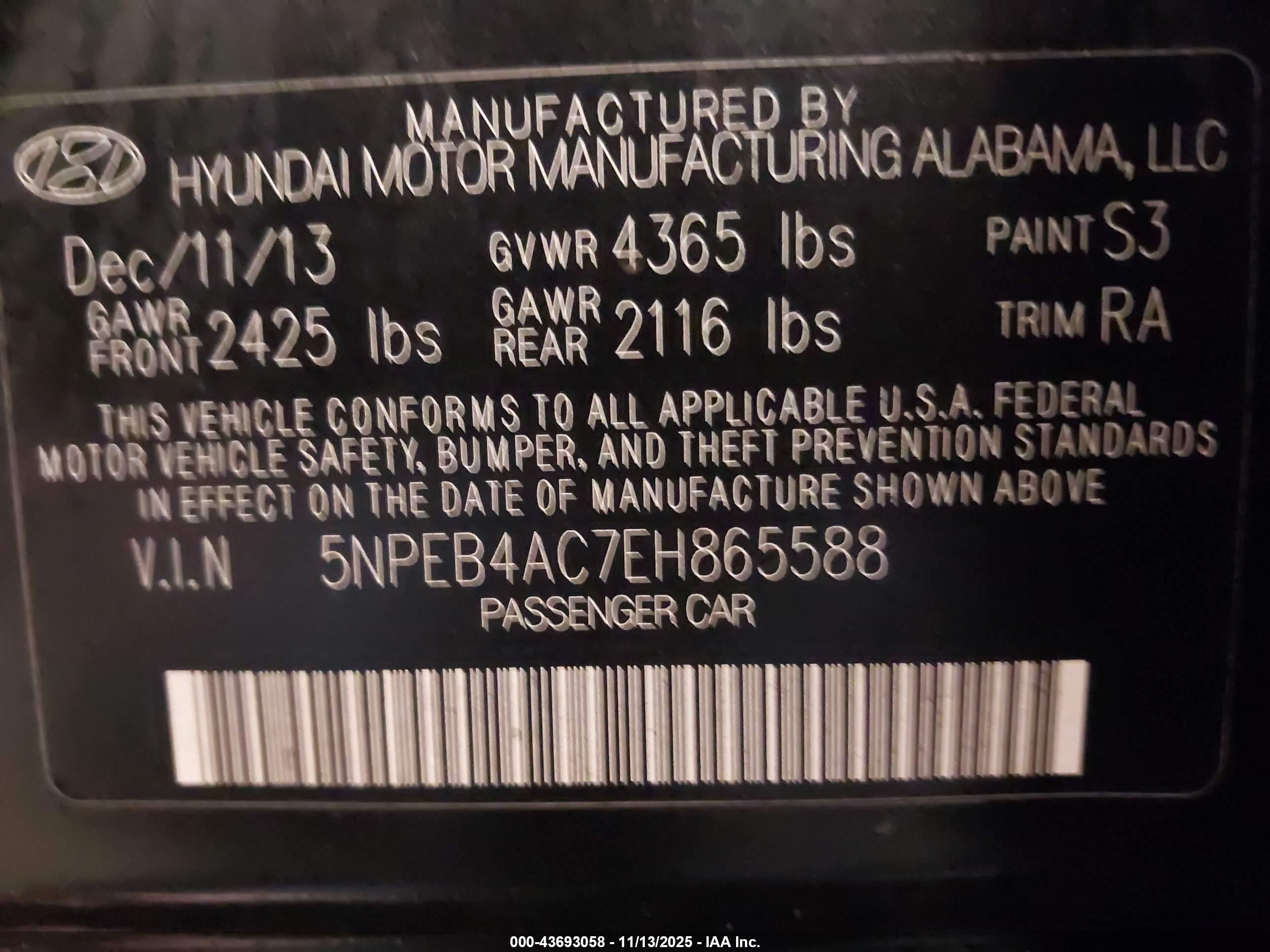 HYUNDAI SONATA image 9