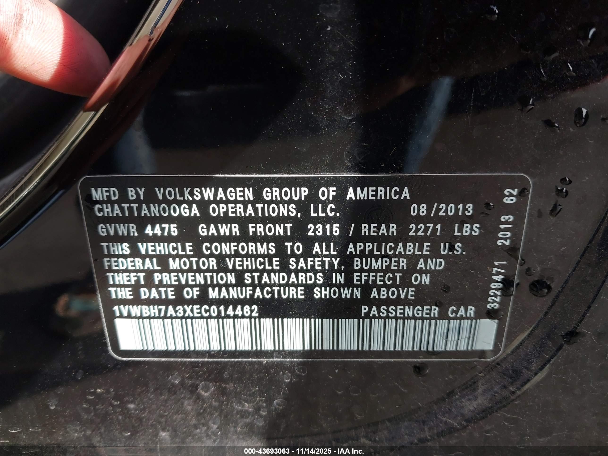 VOLKSWAGEN PASSAT image 9