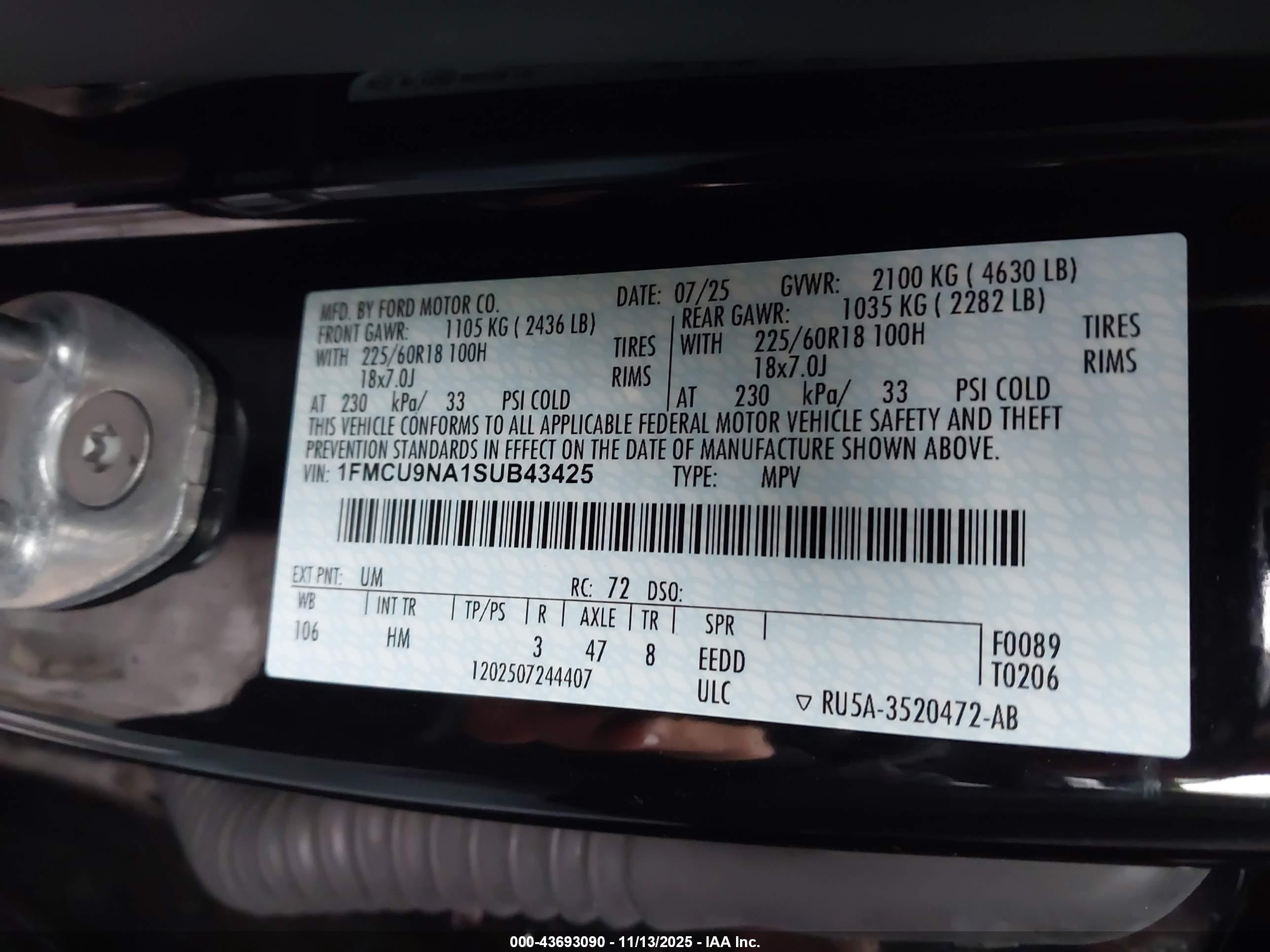 FORD ESCAPE image 9