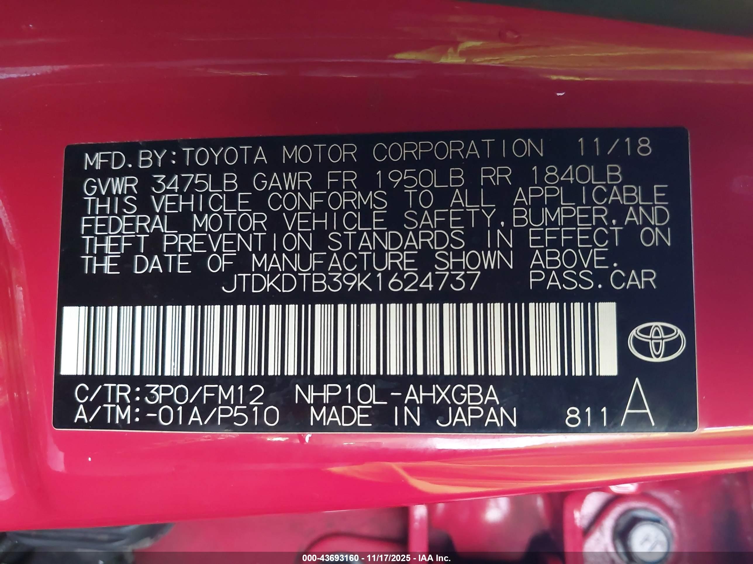 TOYOTA PRIUS image 9