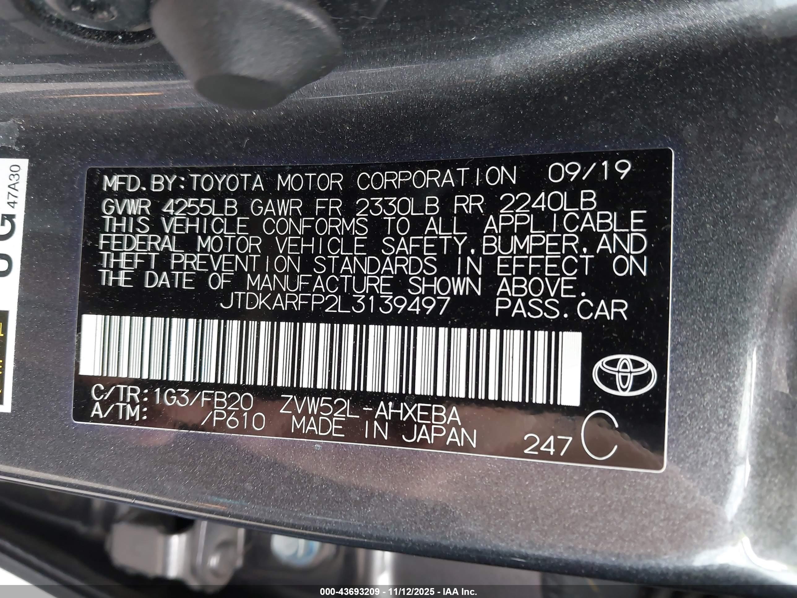 TOYOTA PRIUS image 9