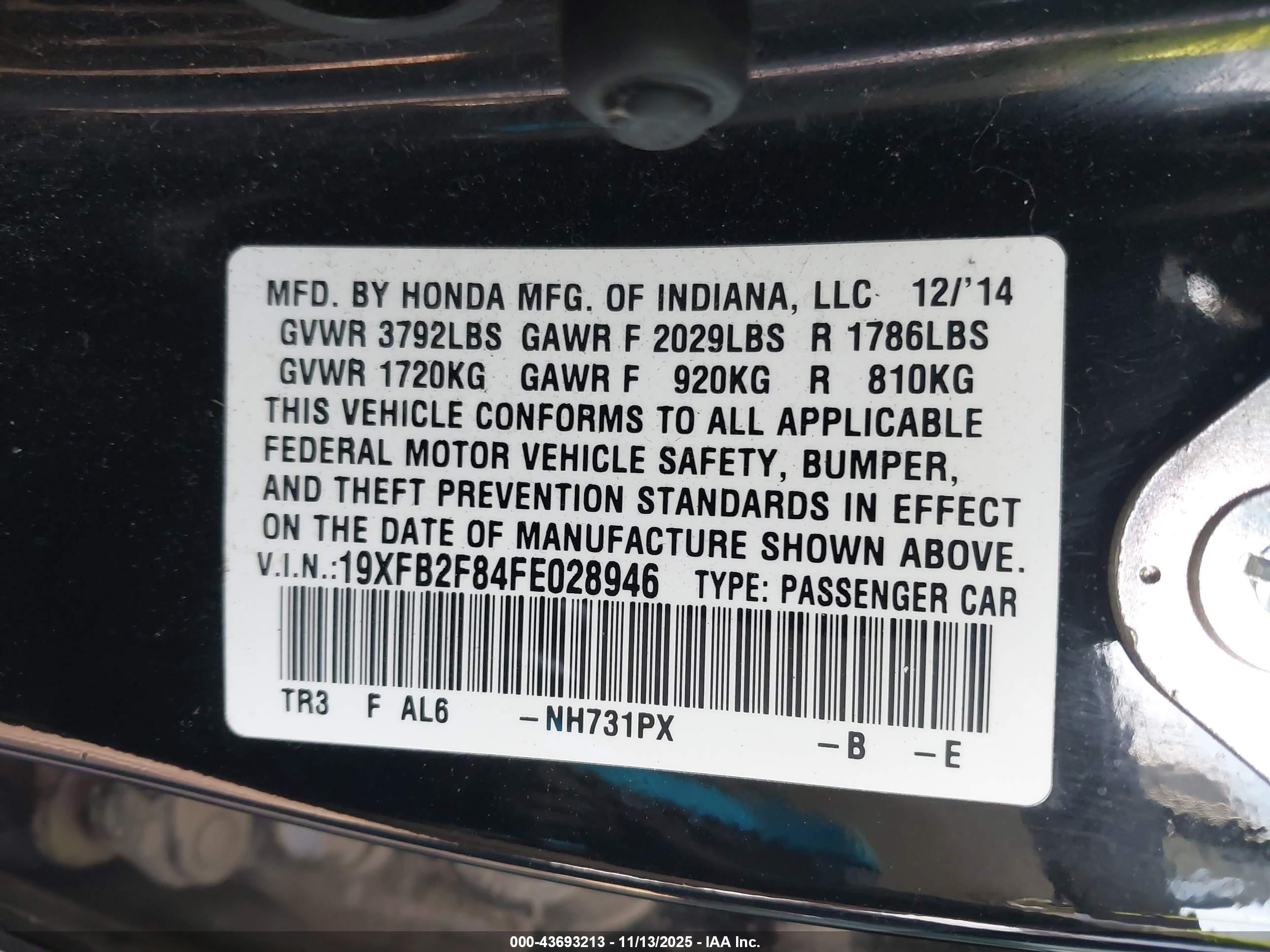 HONDA CIVIC image 9