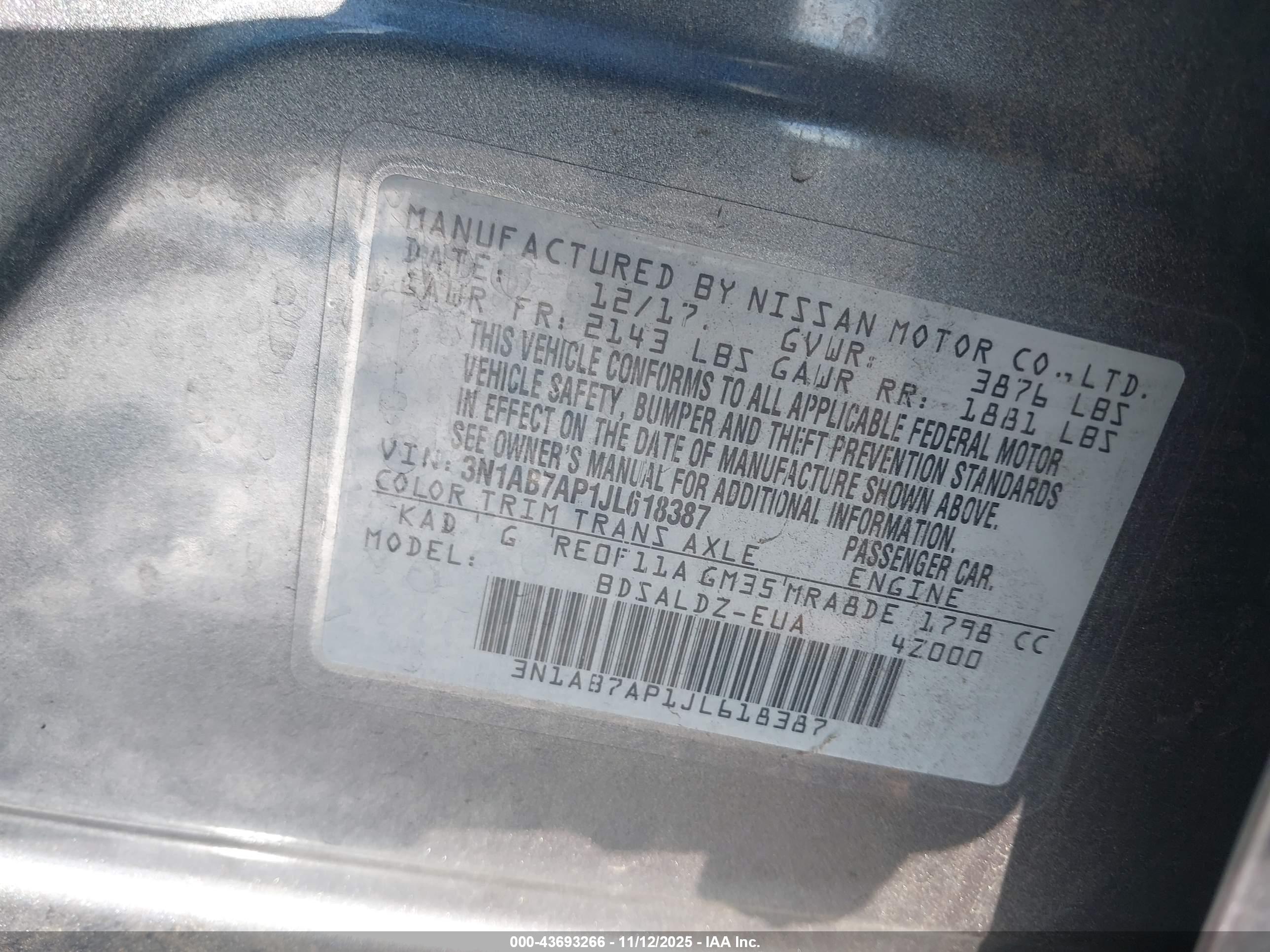 NISSAN SENTRA image 9