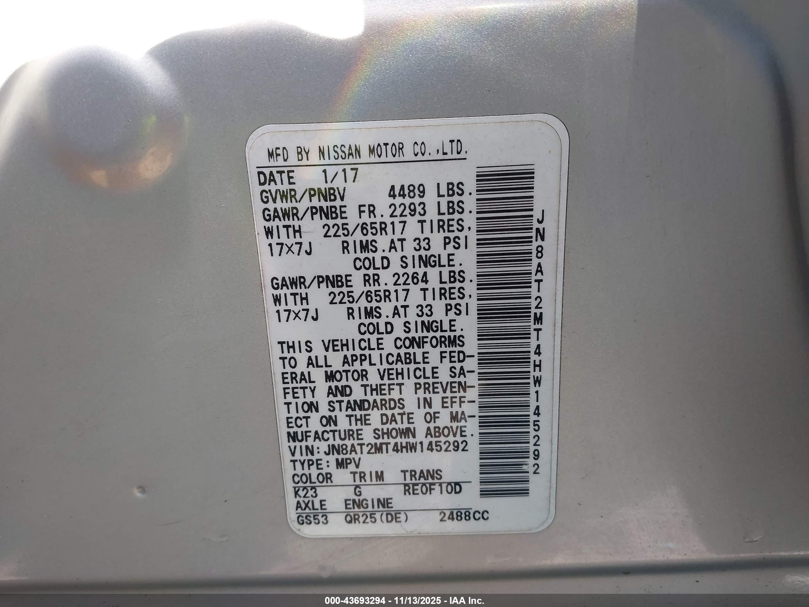 NISSAN ROGUE image 9