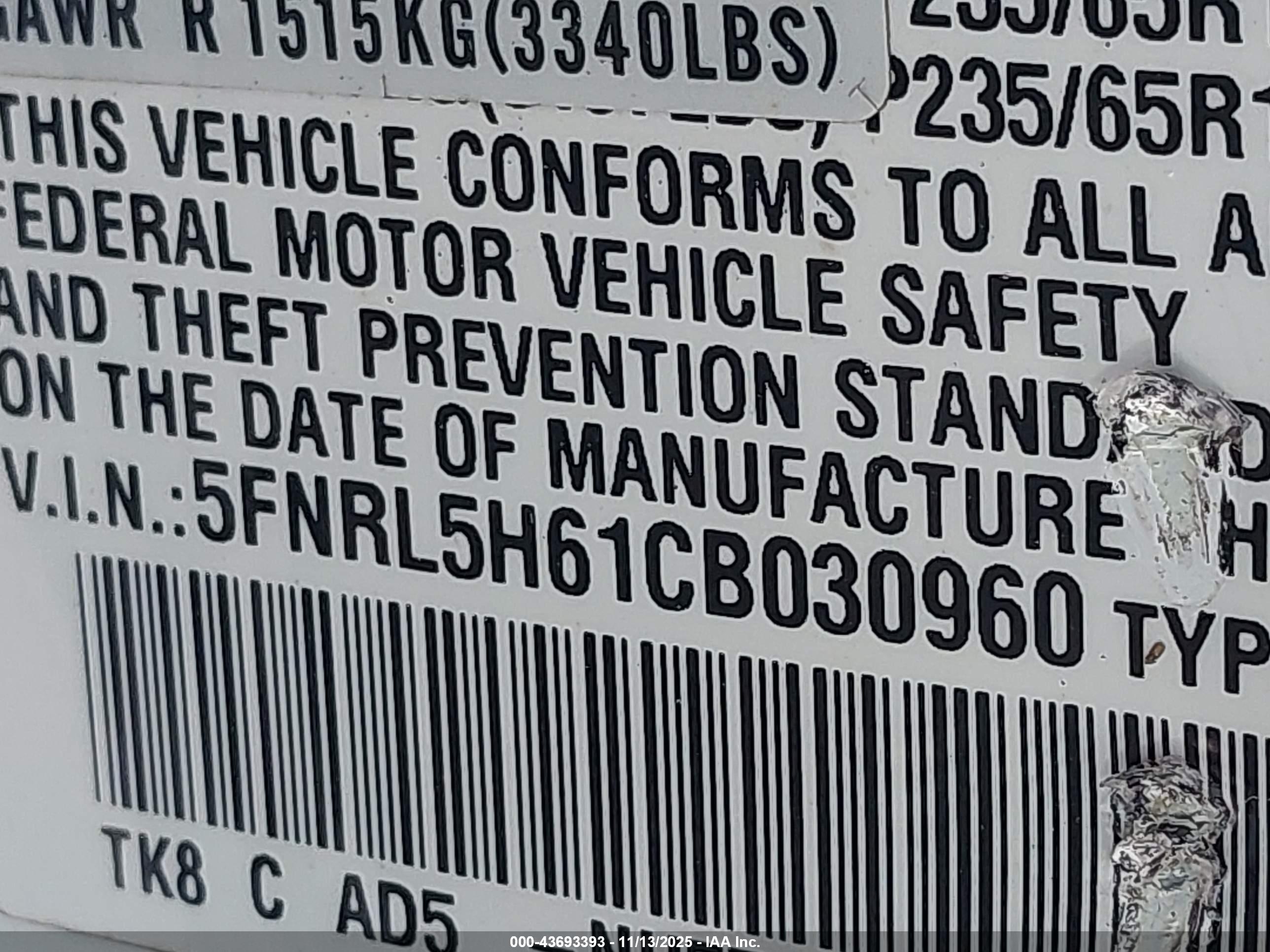 HONDA ODYSSEY image 9