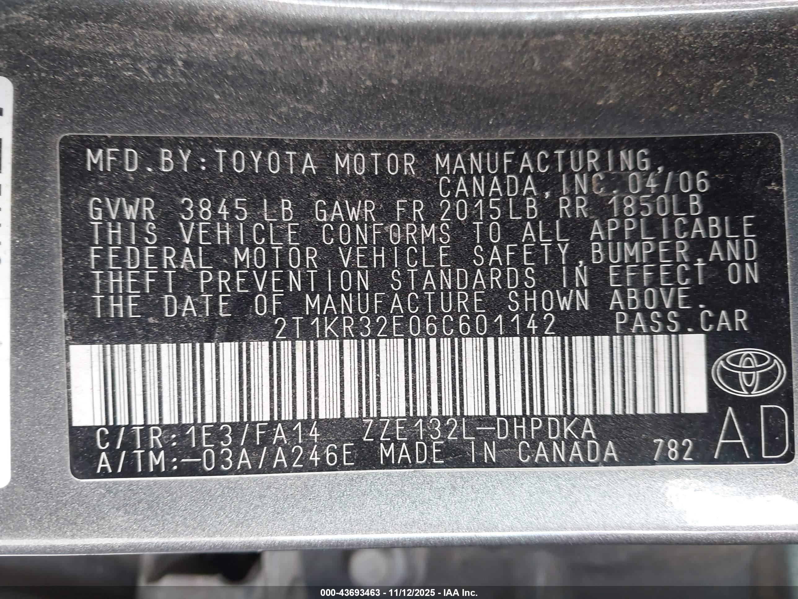 TOYOTA MATRIX image 9