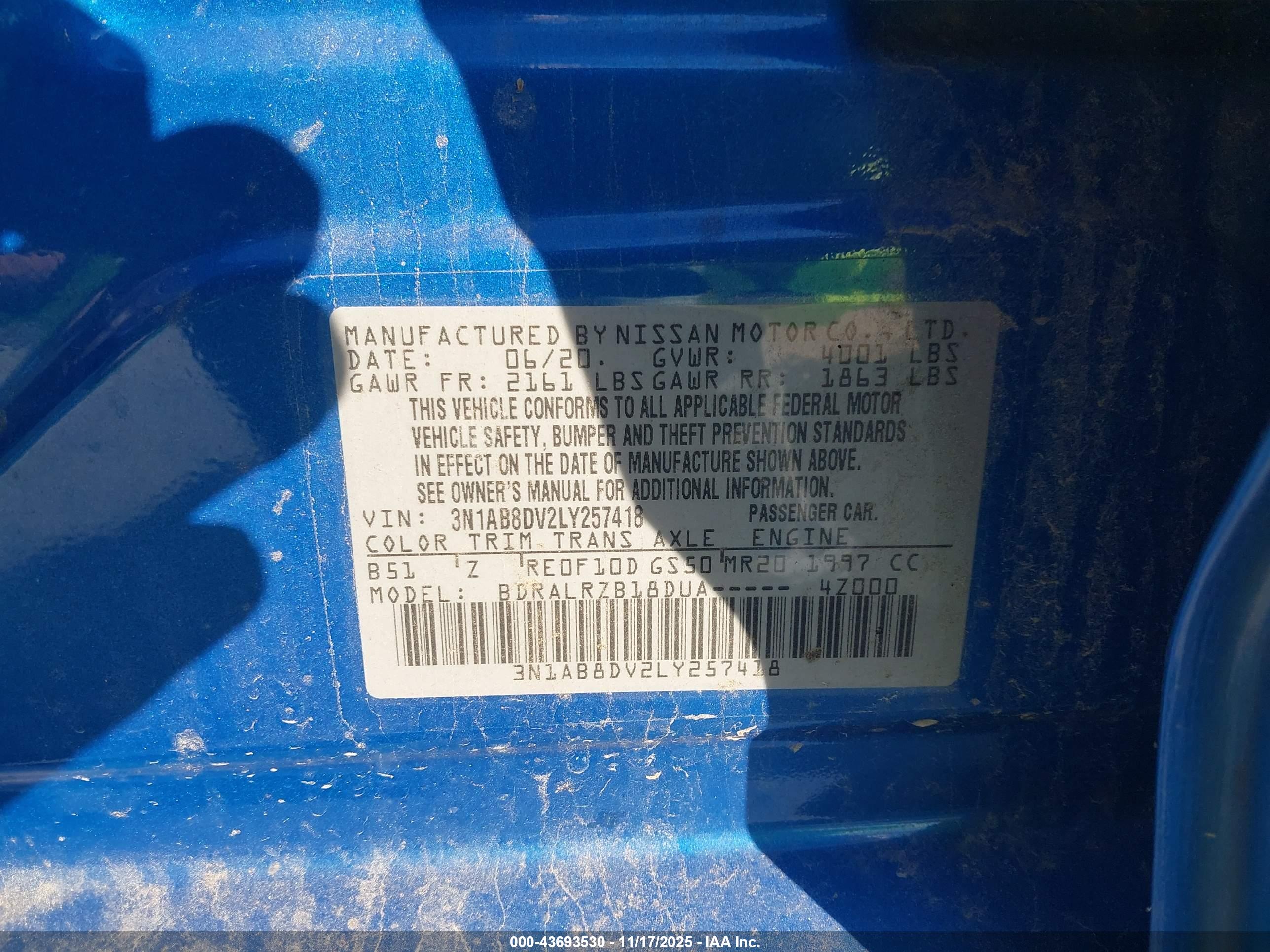 NISSAN SENTRA image 9