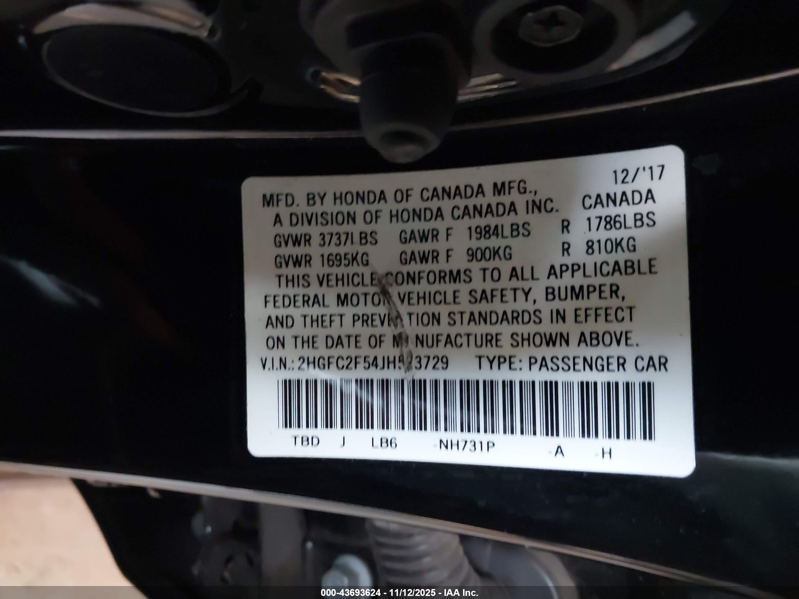 HONDA CIVIC image 9