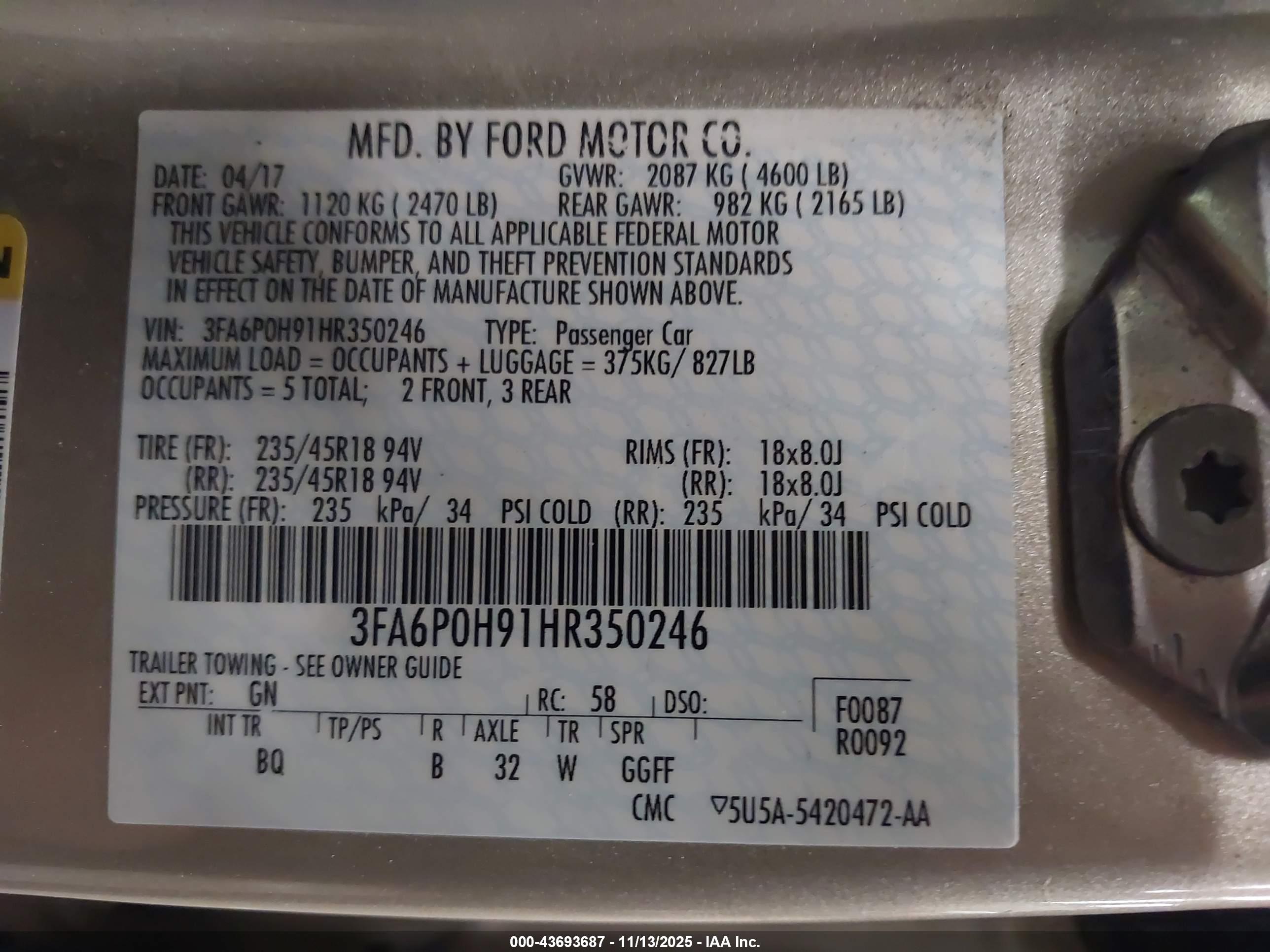 FORD FUSION image 9