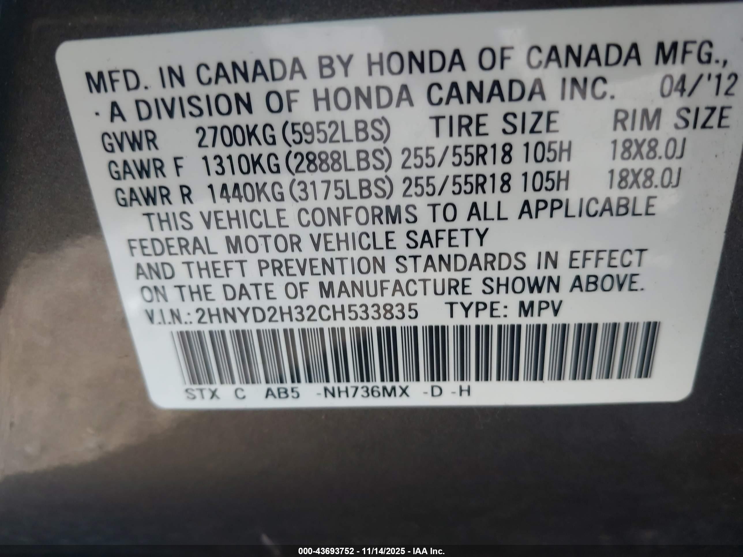 ACURA MDX image 9