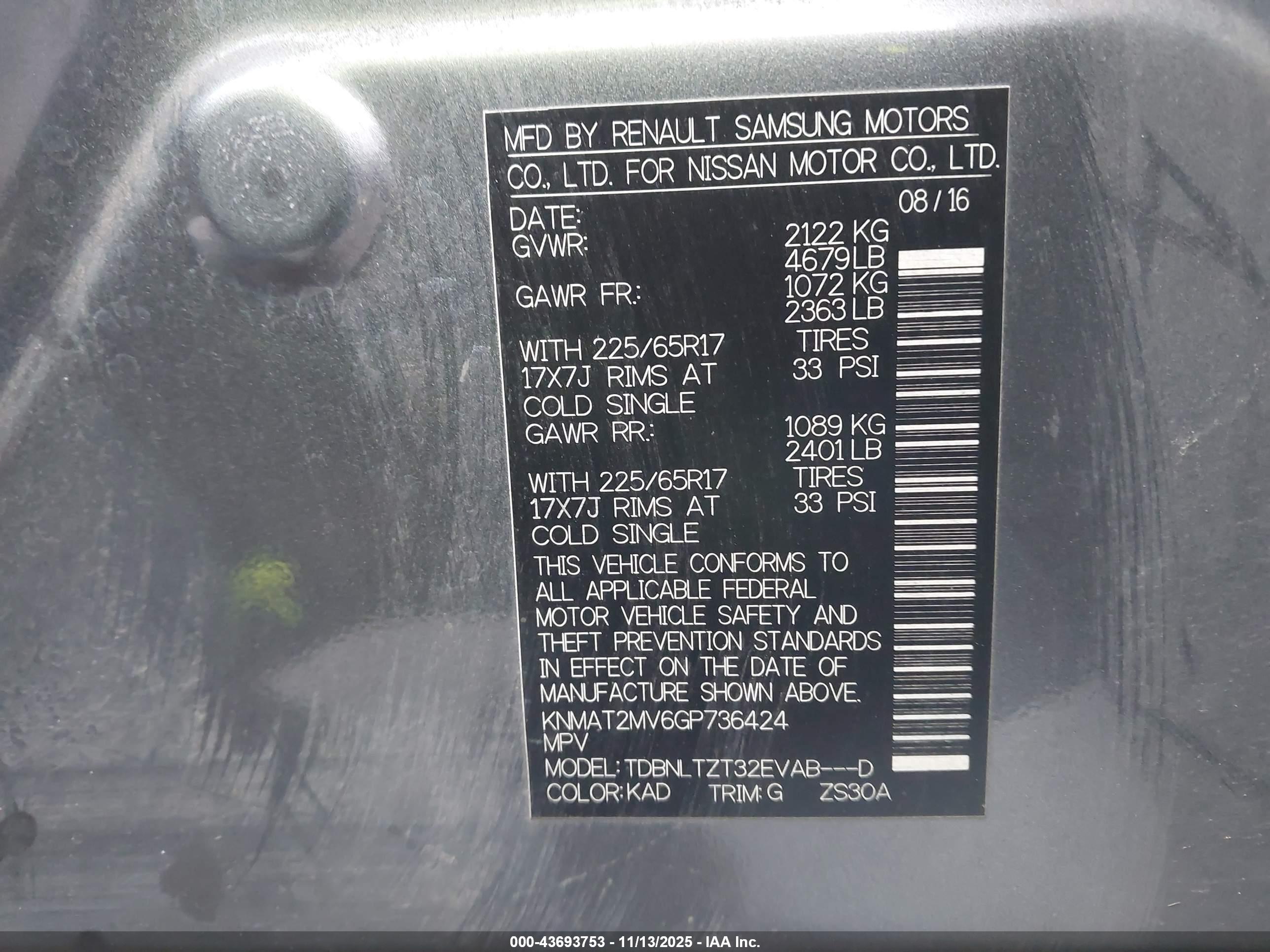 NISSAN ROGUE image 9